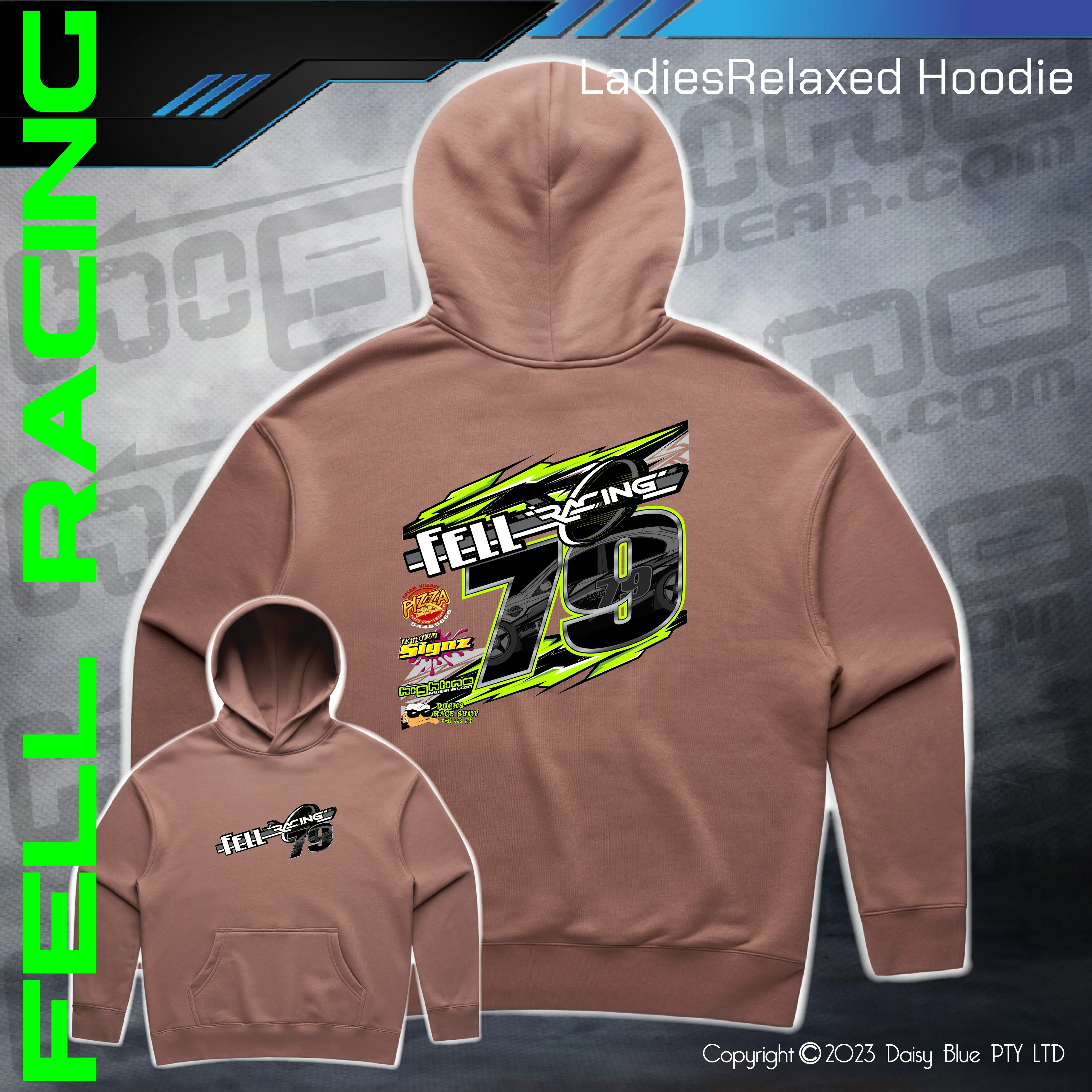 Relaxed Hoodie - Fell Racing
