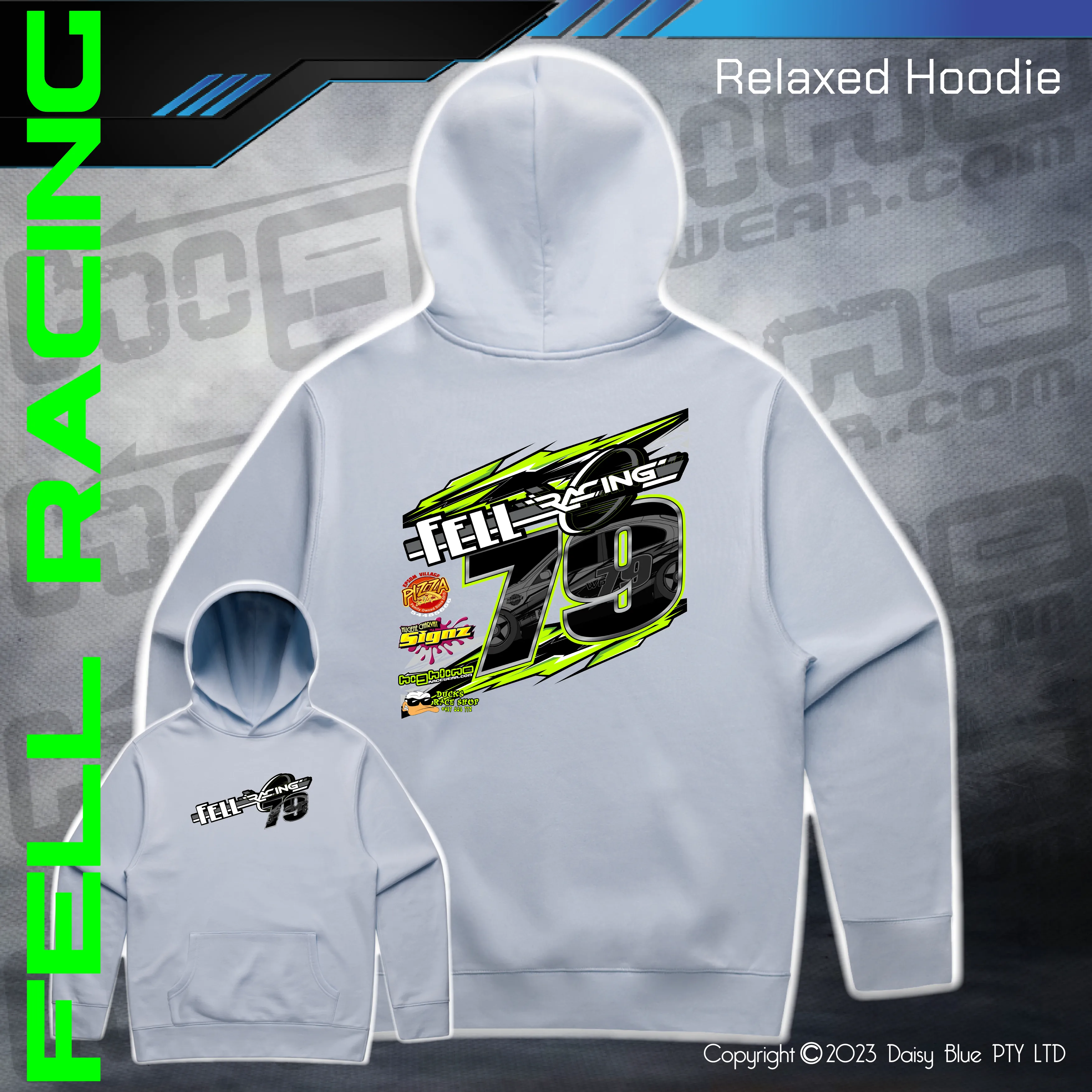 Relaxed Hoodie - Fell Racing