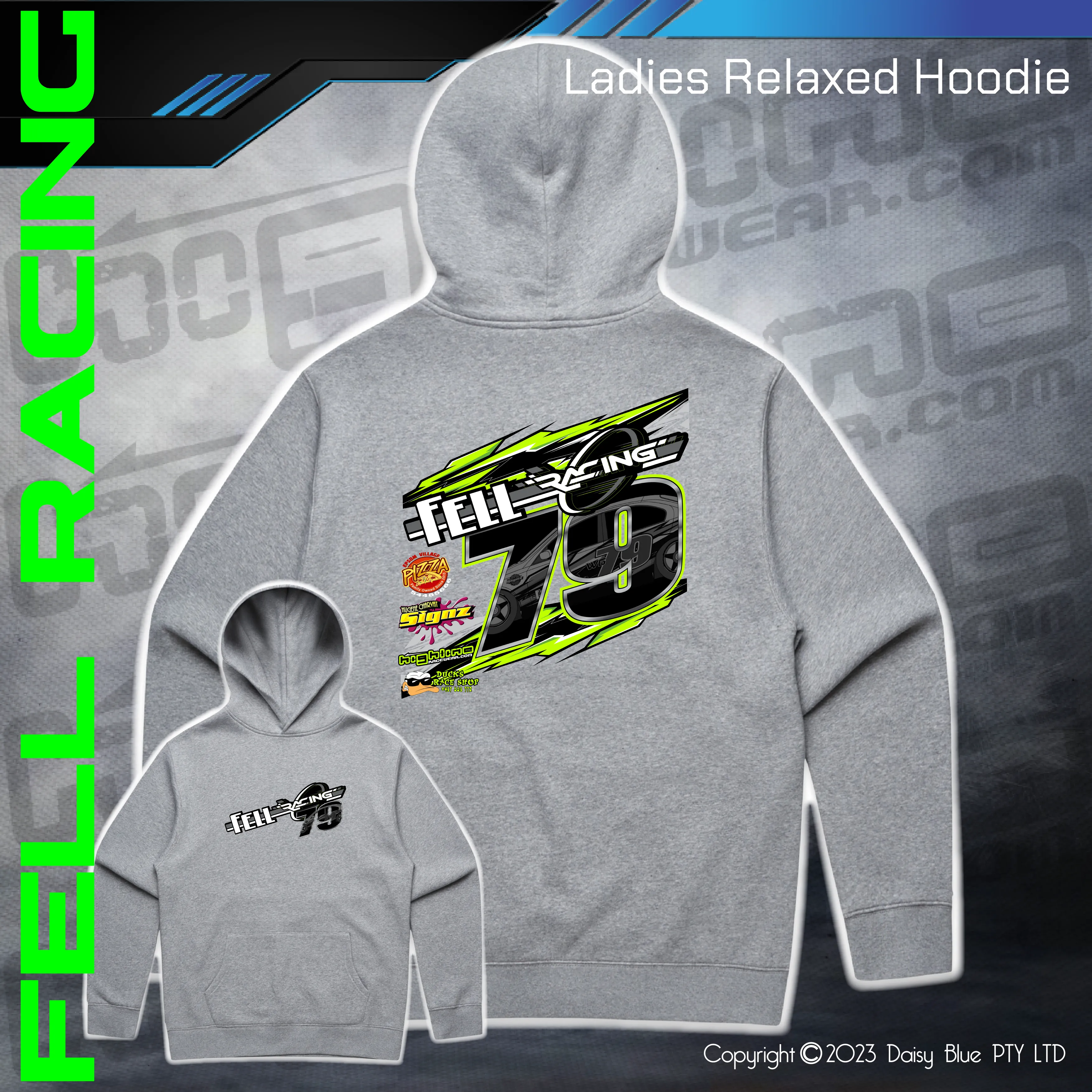 Relaxed Hoodie - Fell Racing