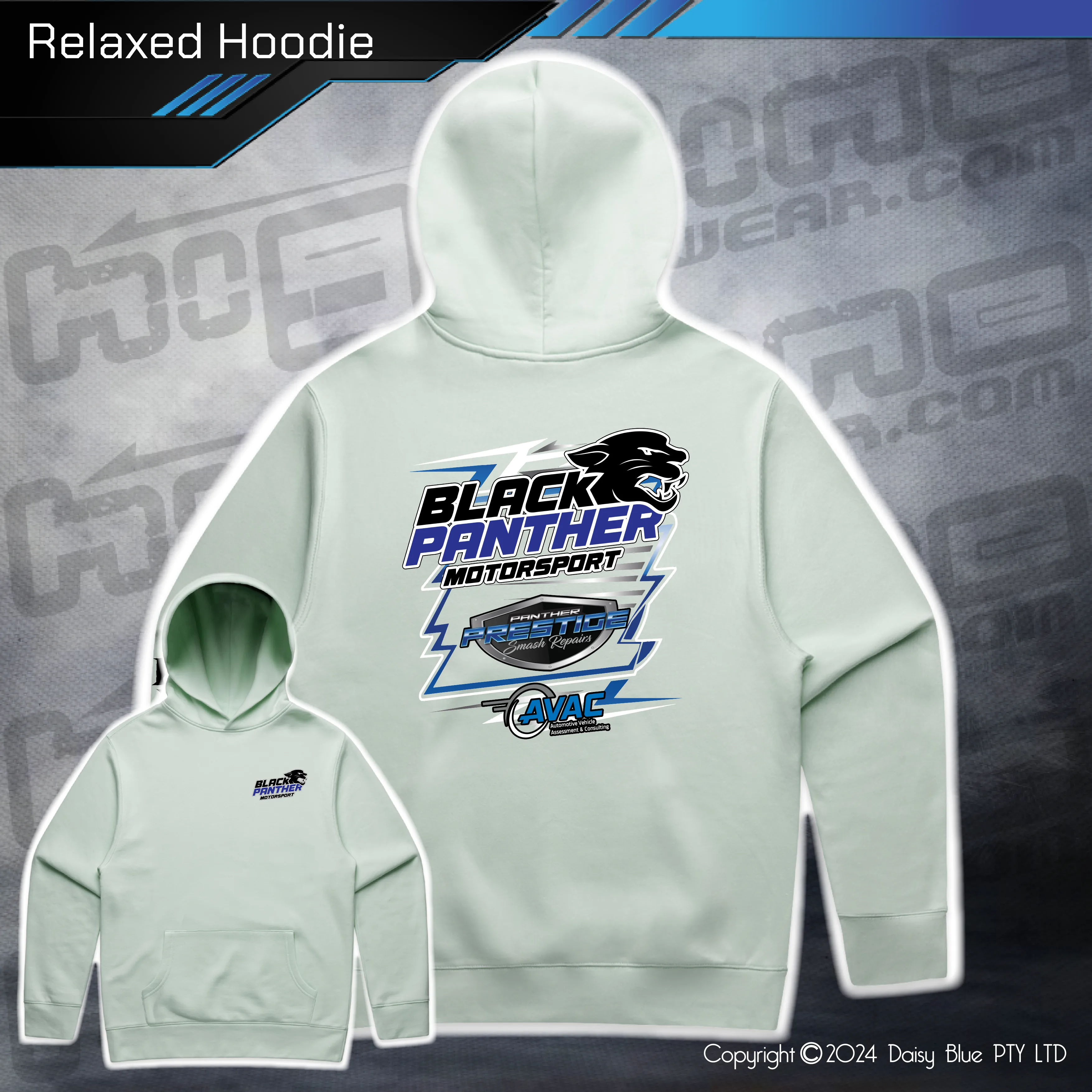 Relaxed Hoodie - Gavin Black