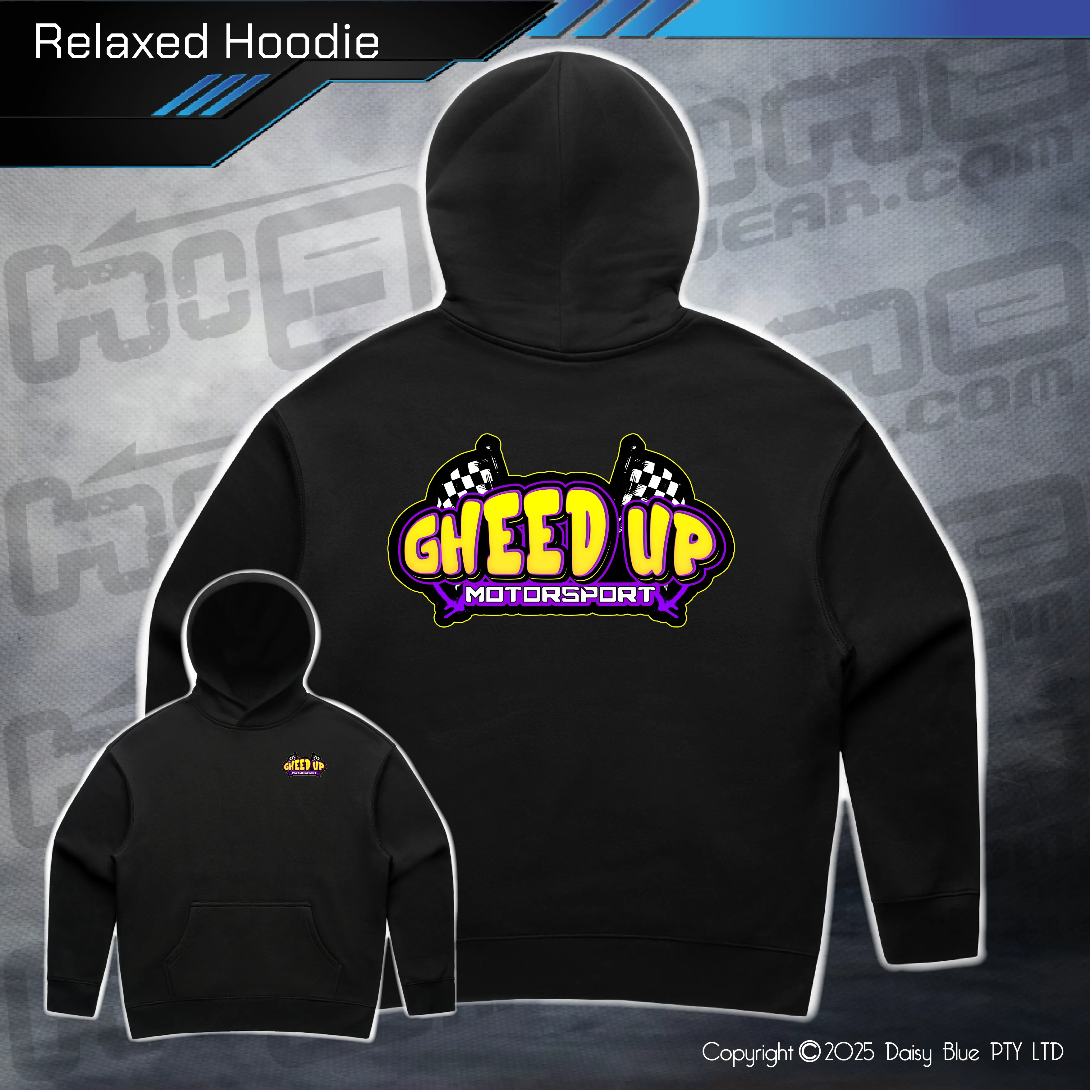 Relaxed Hoodie - Gheed Up Motorsport