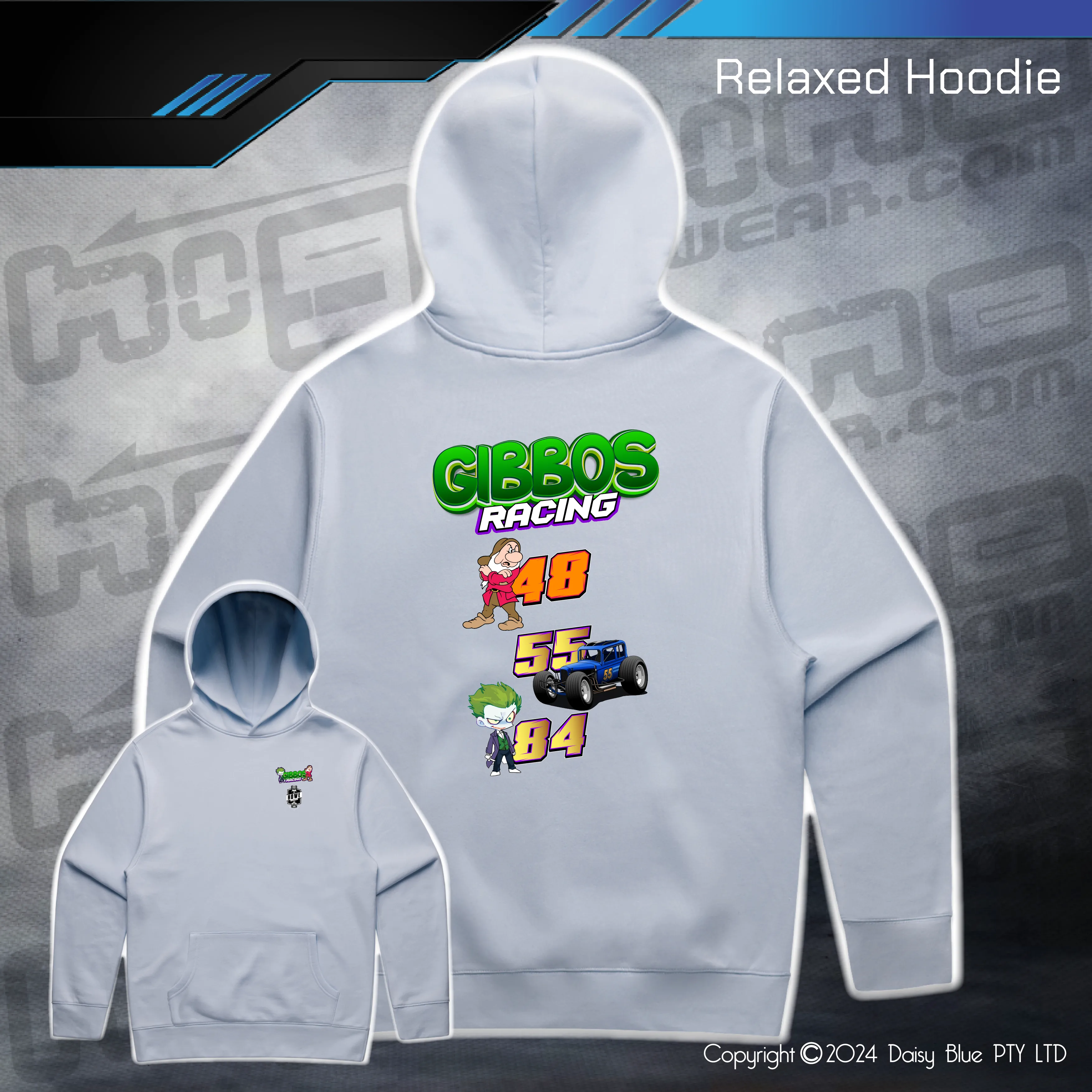 Relaxed Hoodie - Gibbo's Racing