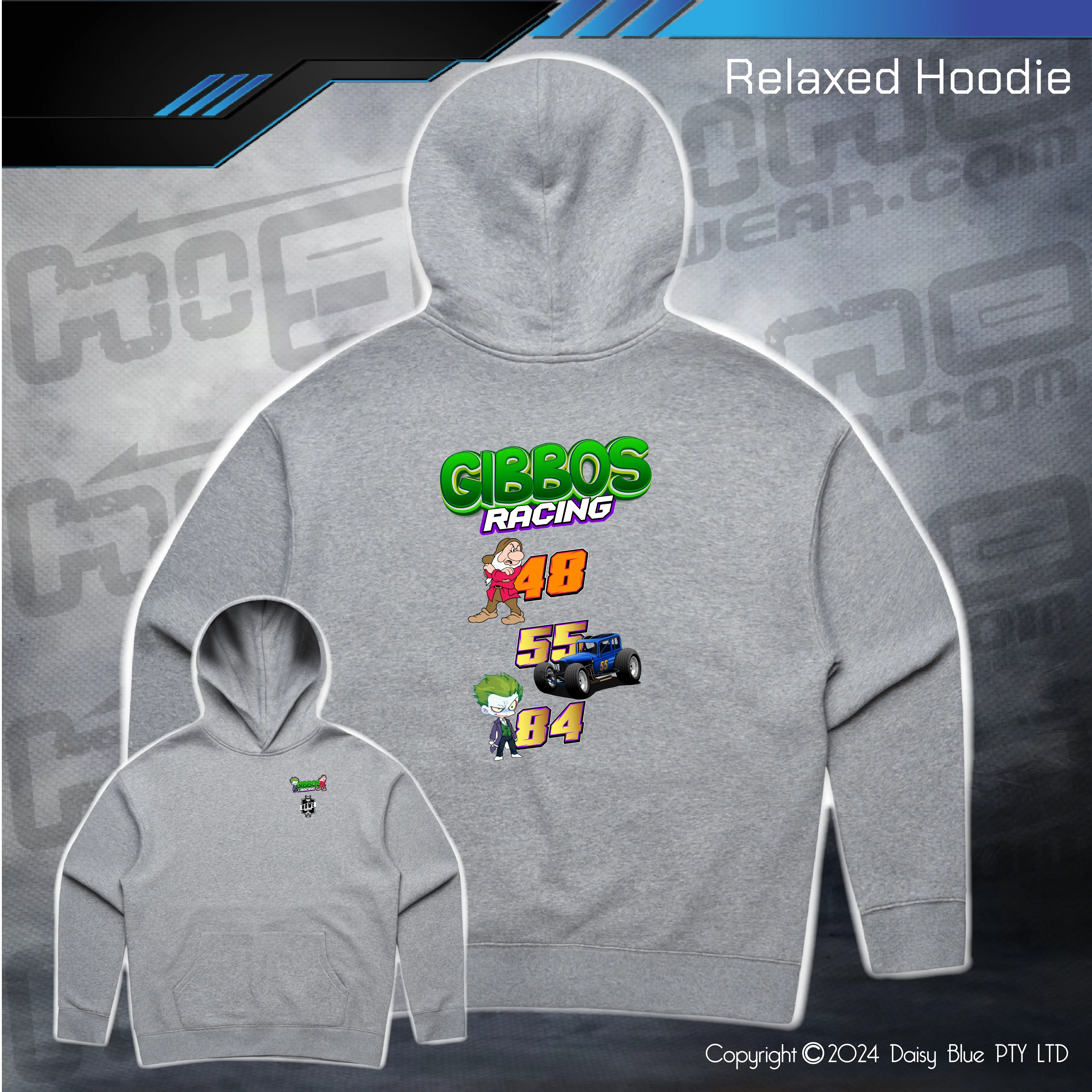 Relaxed Hoodie - Gibbo's Racing