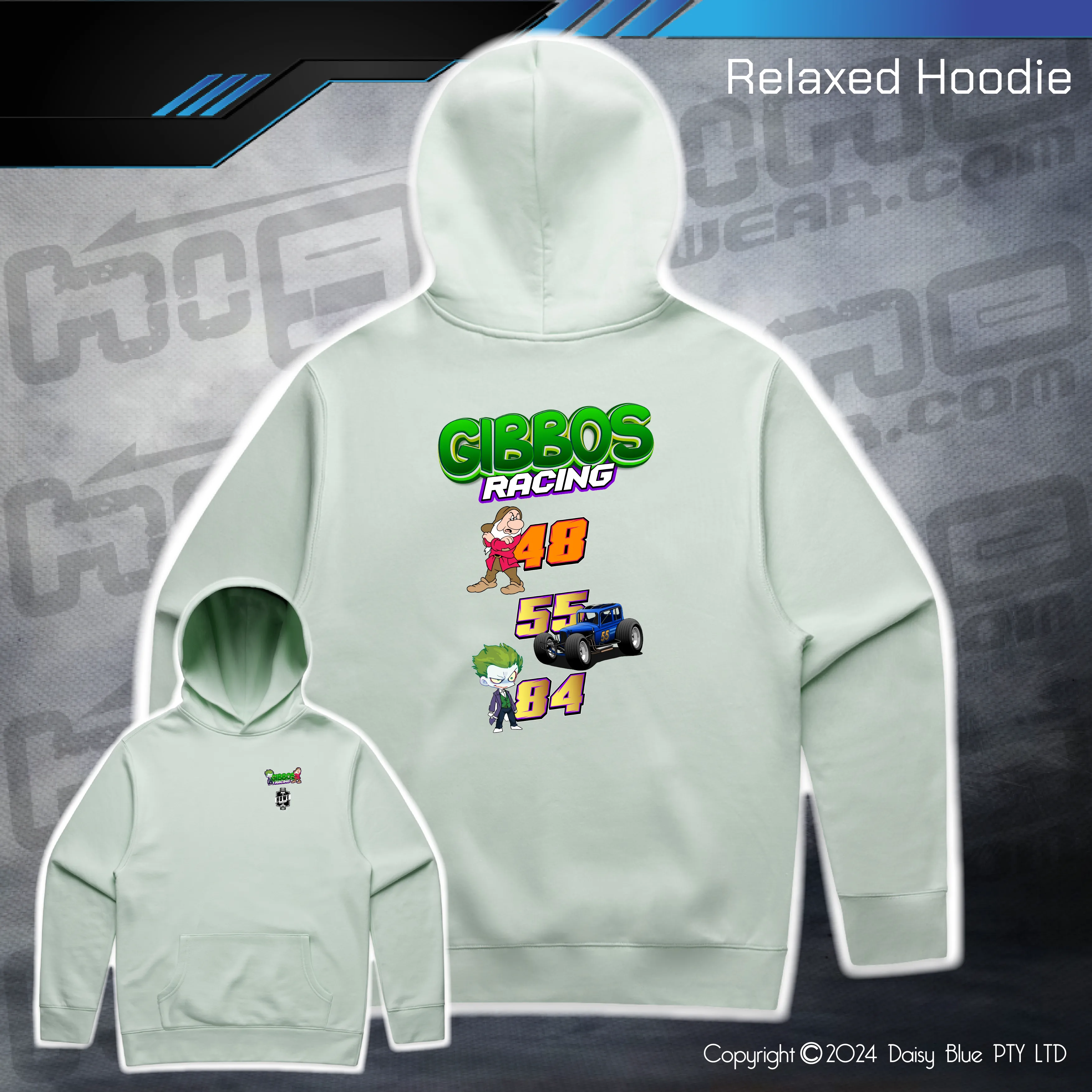 Relaxed Hoodie - Gibbo's Racing