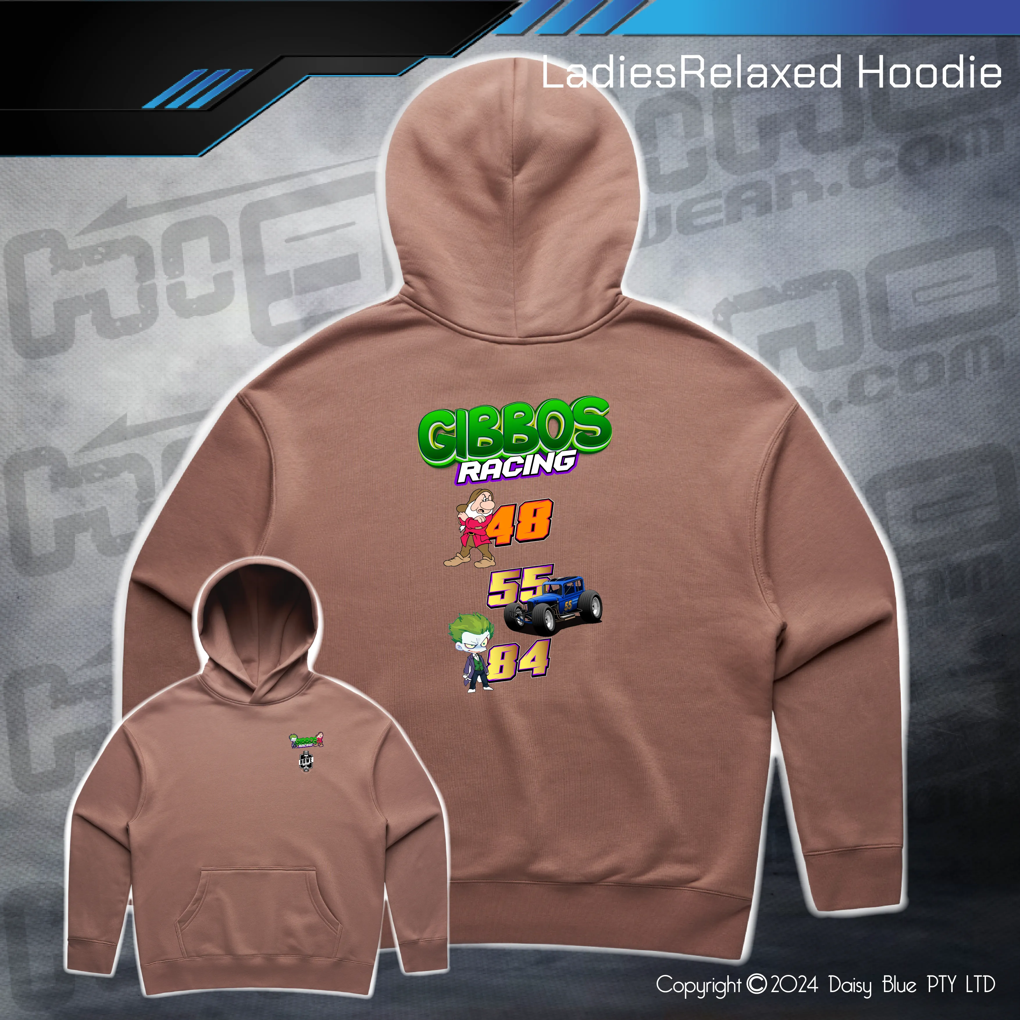 Relaxed Hoodie - Gibbo's Racing