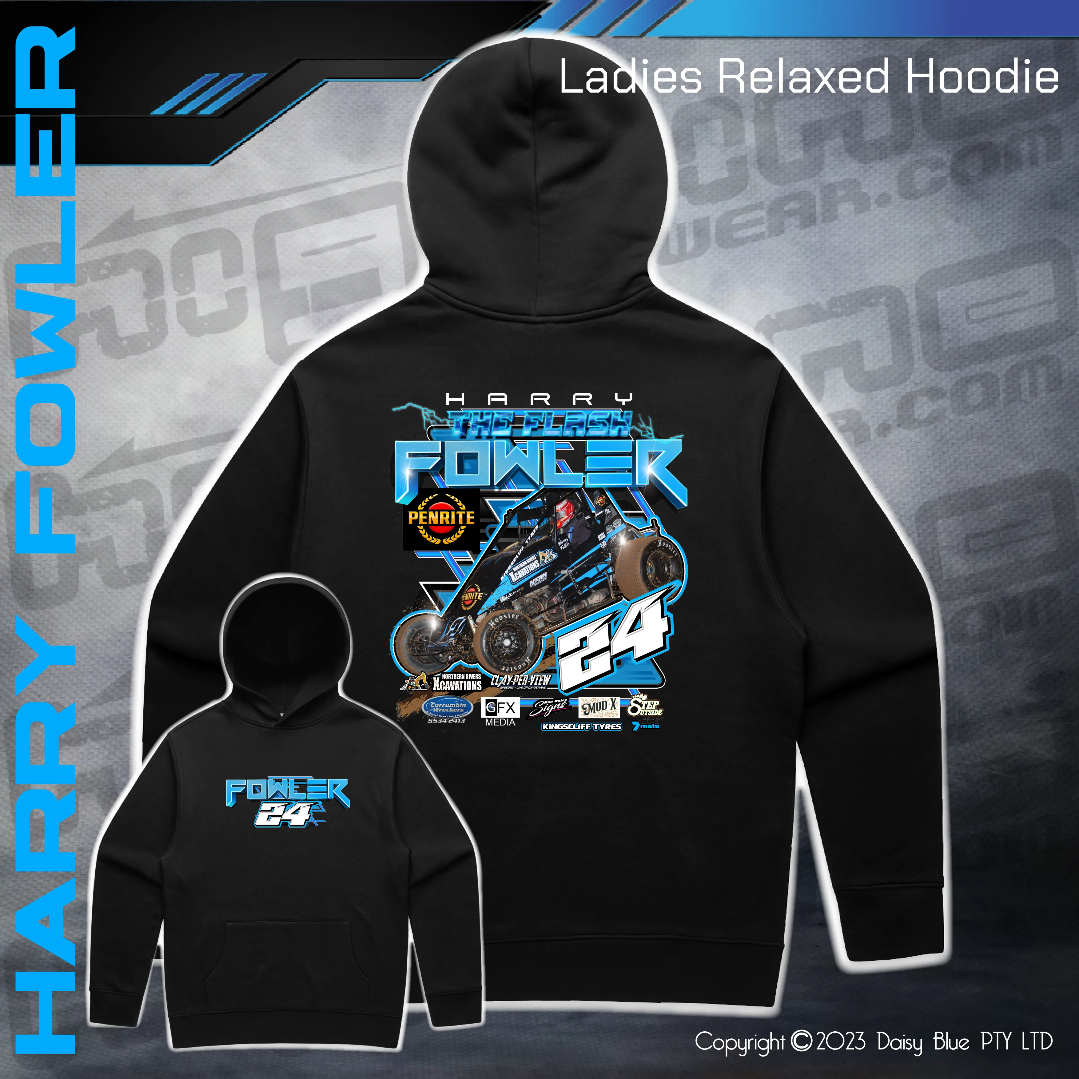 Relaxed Hoodie -   Harry Fowler