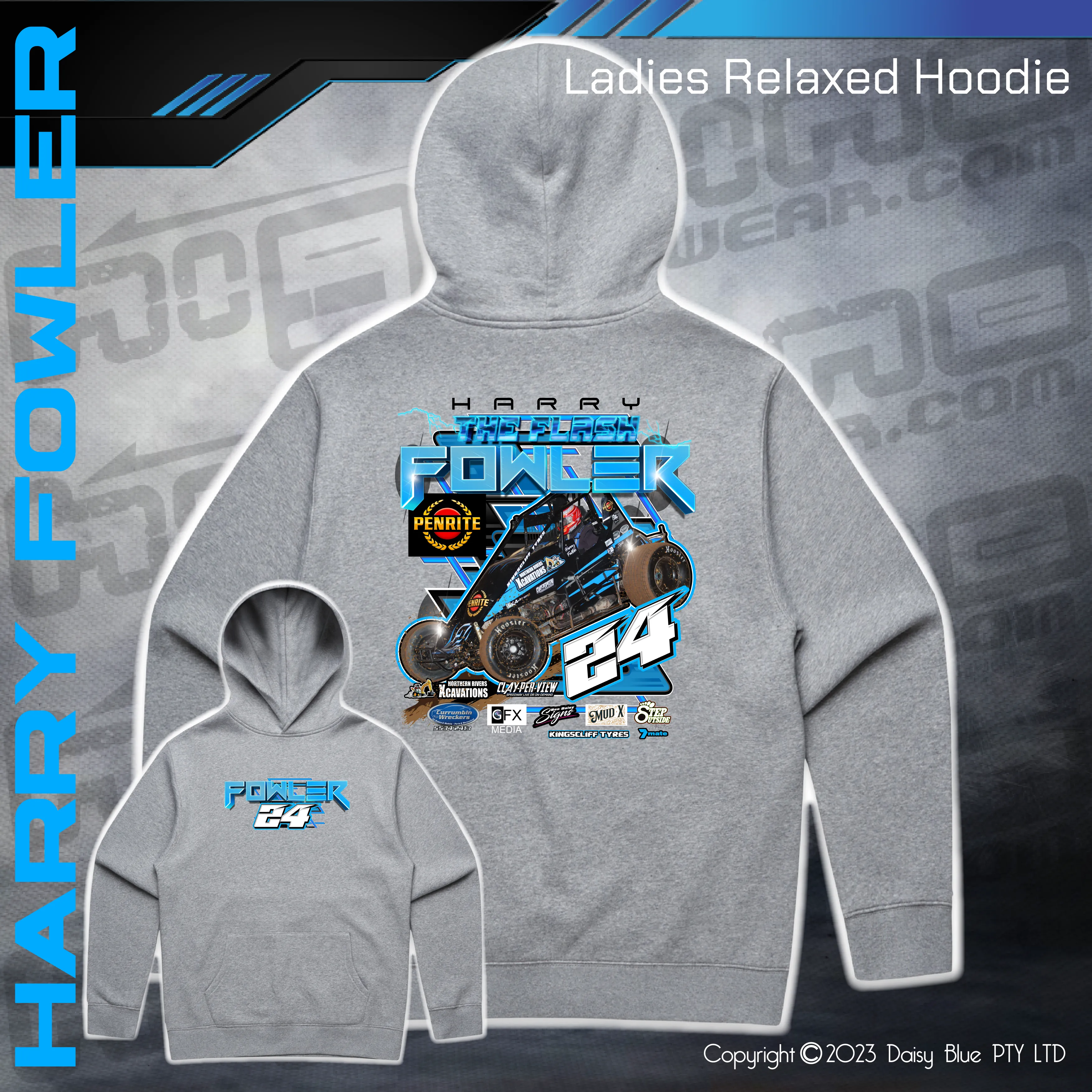 Relaxed Hoodie -   Harry Fowler