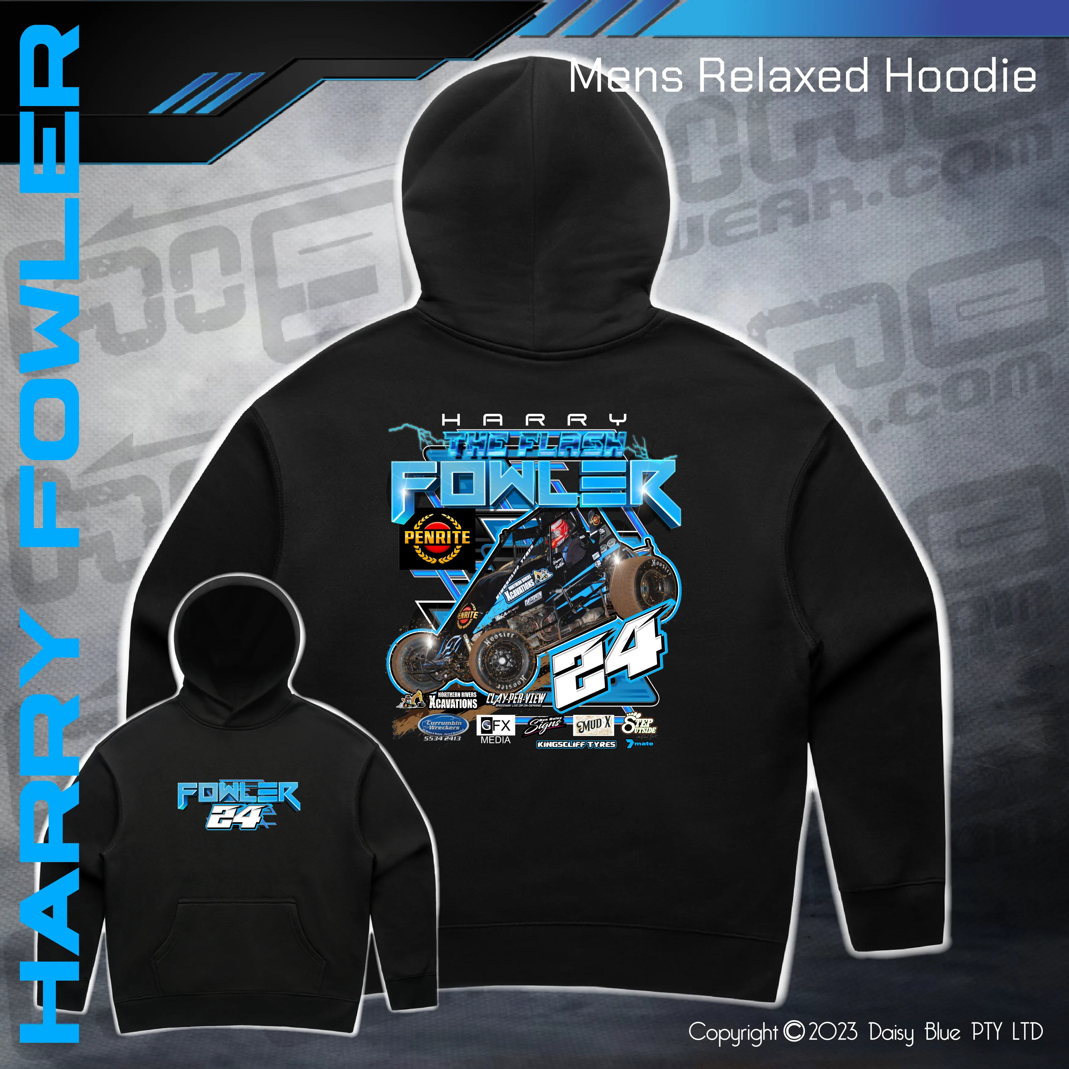 Relaxed Hoodie -   Harry Fowler