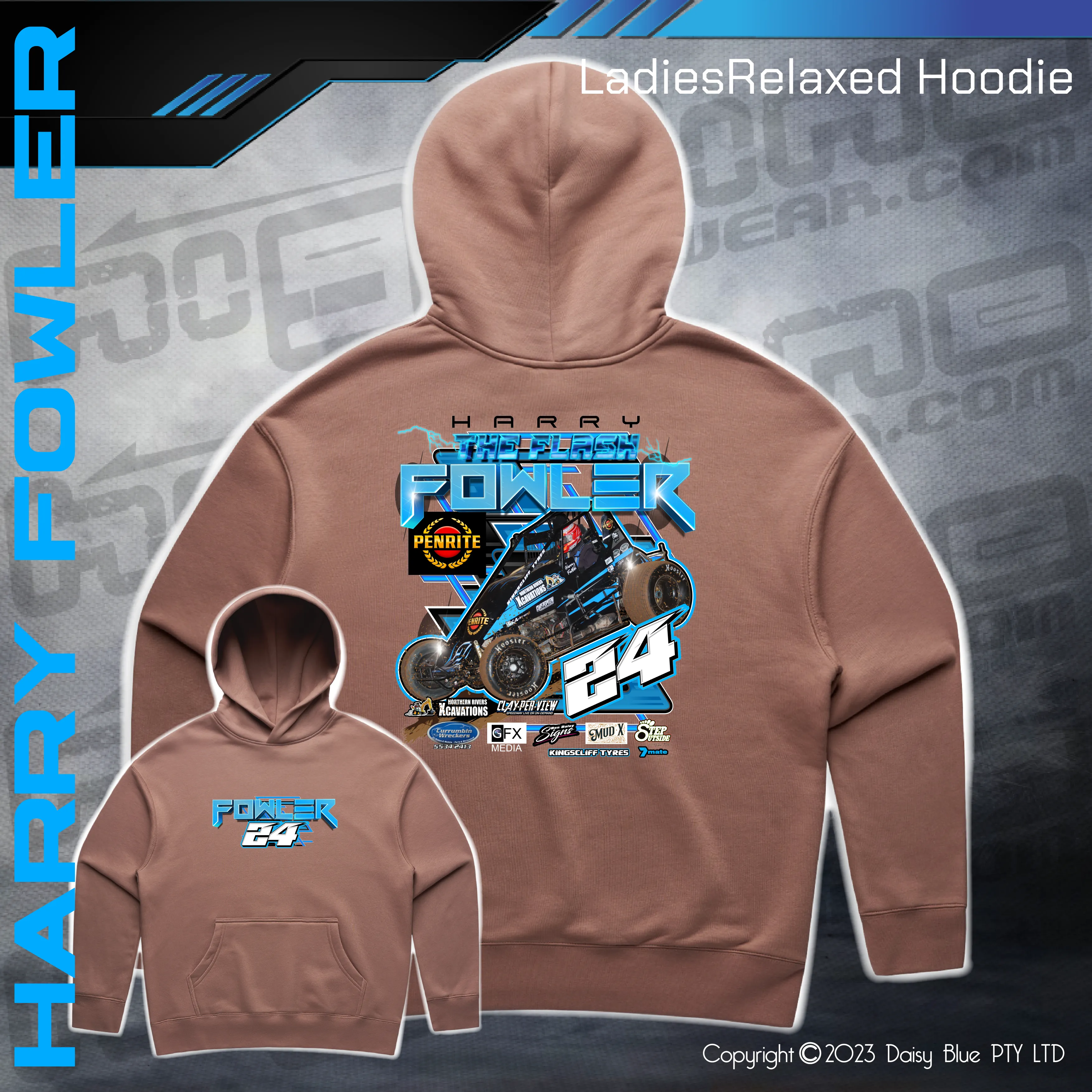 Relaxed Hoodie -   Harry Fowler