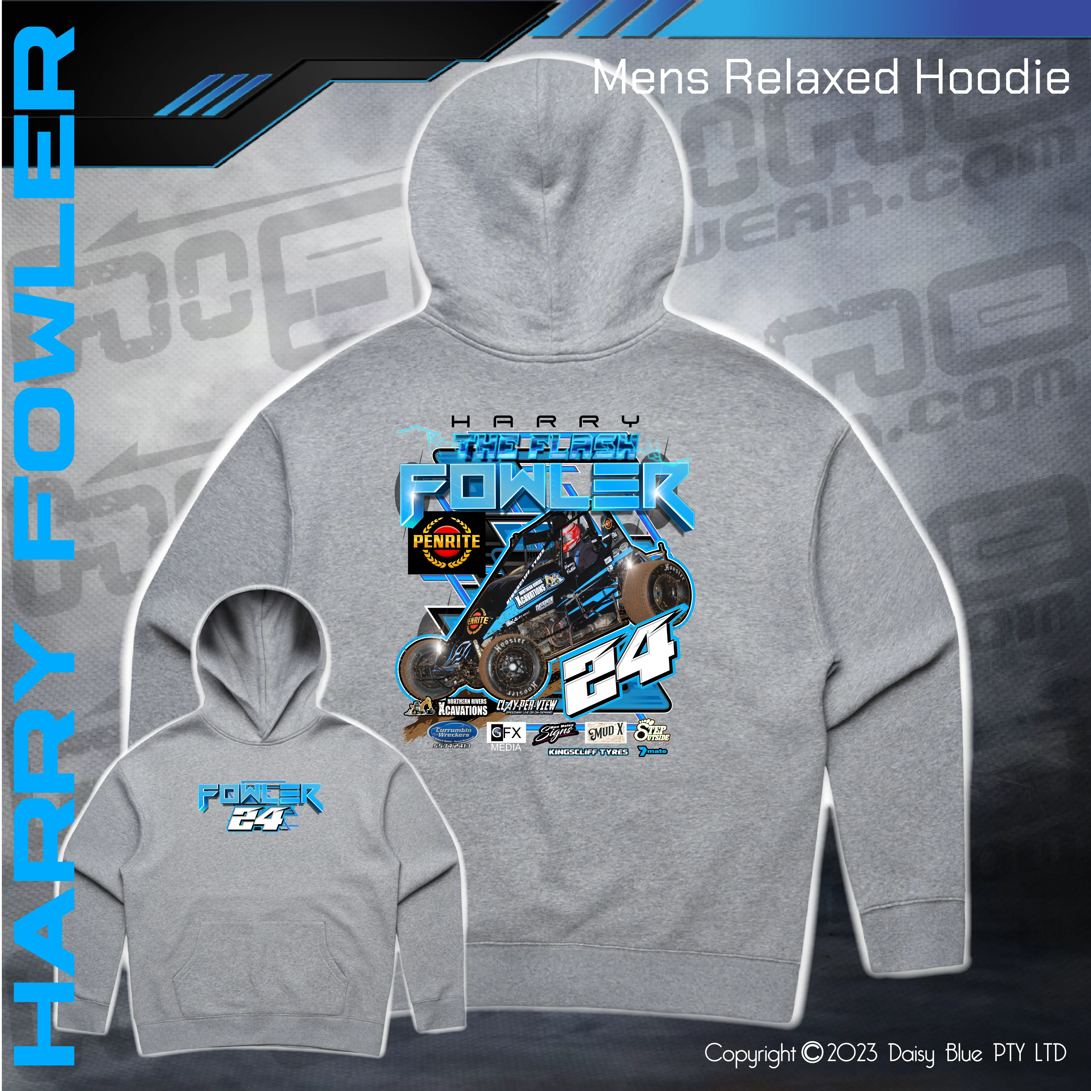 Relaxed Hoodie -   Harry Fowler