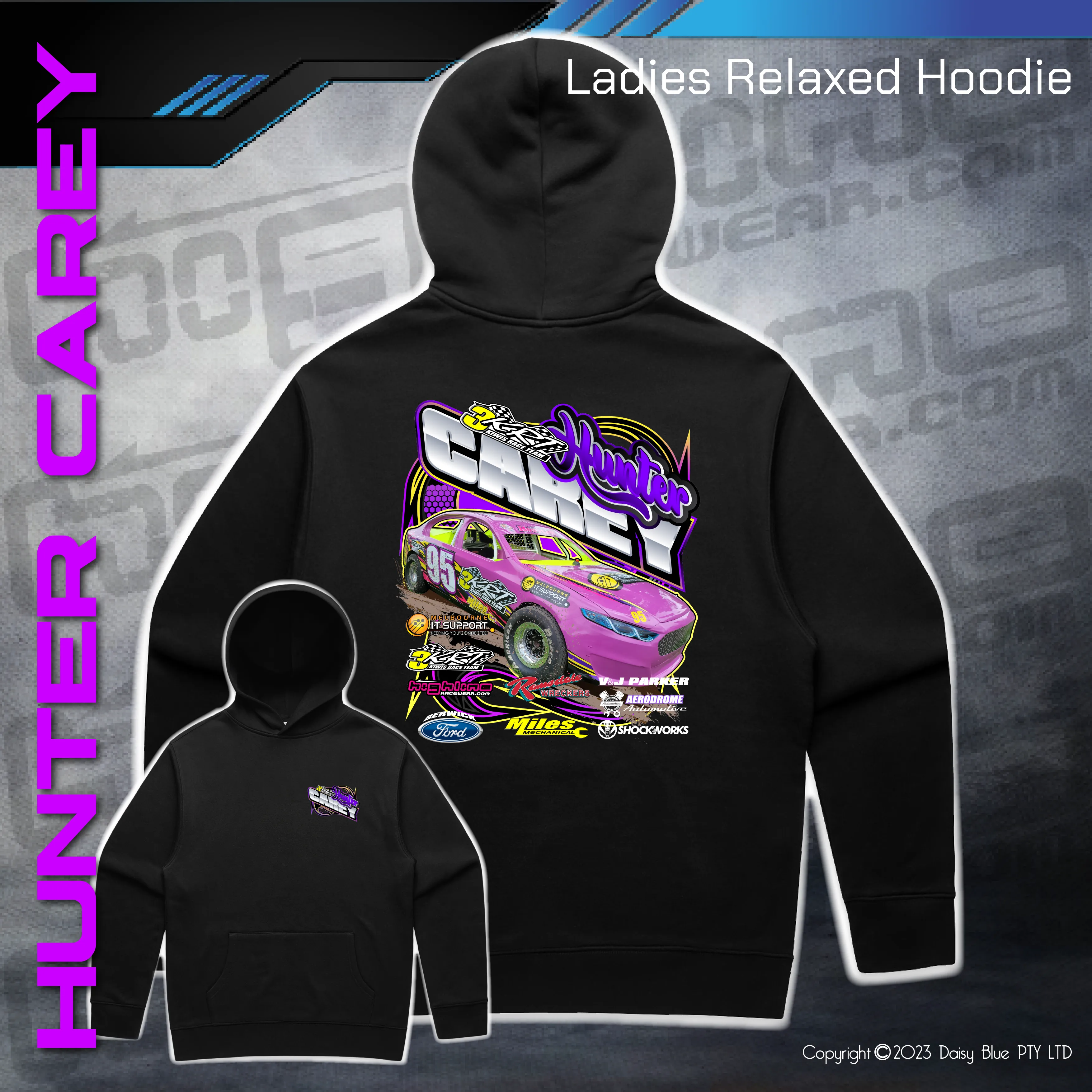 Relaxed Hoodie - Hunter Carey