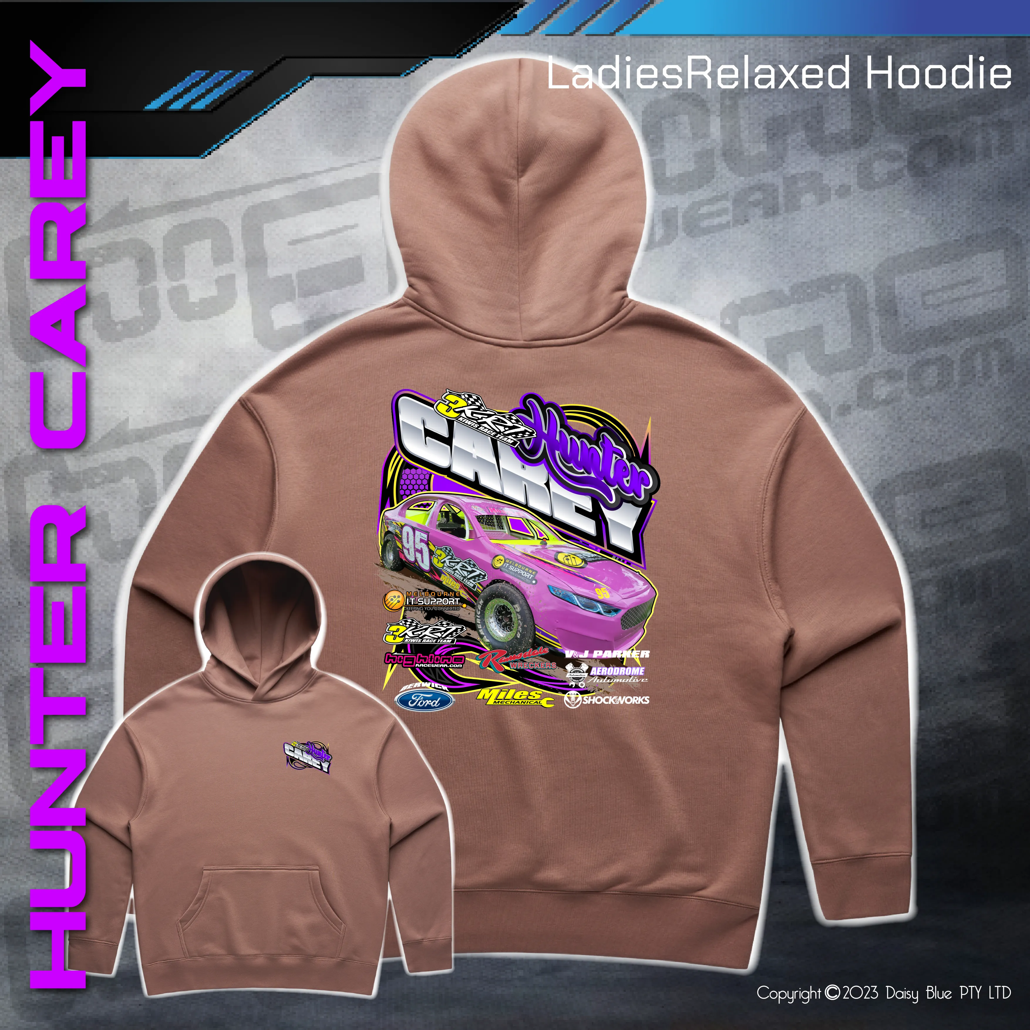 Relaxed Hoodie - Hunter Carey