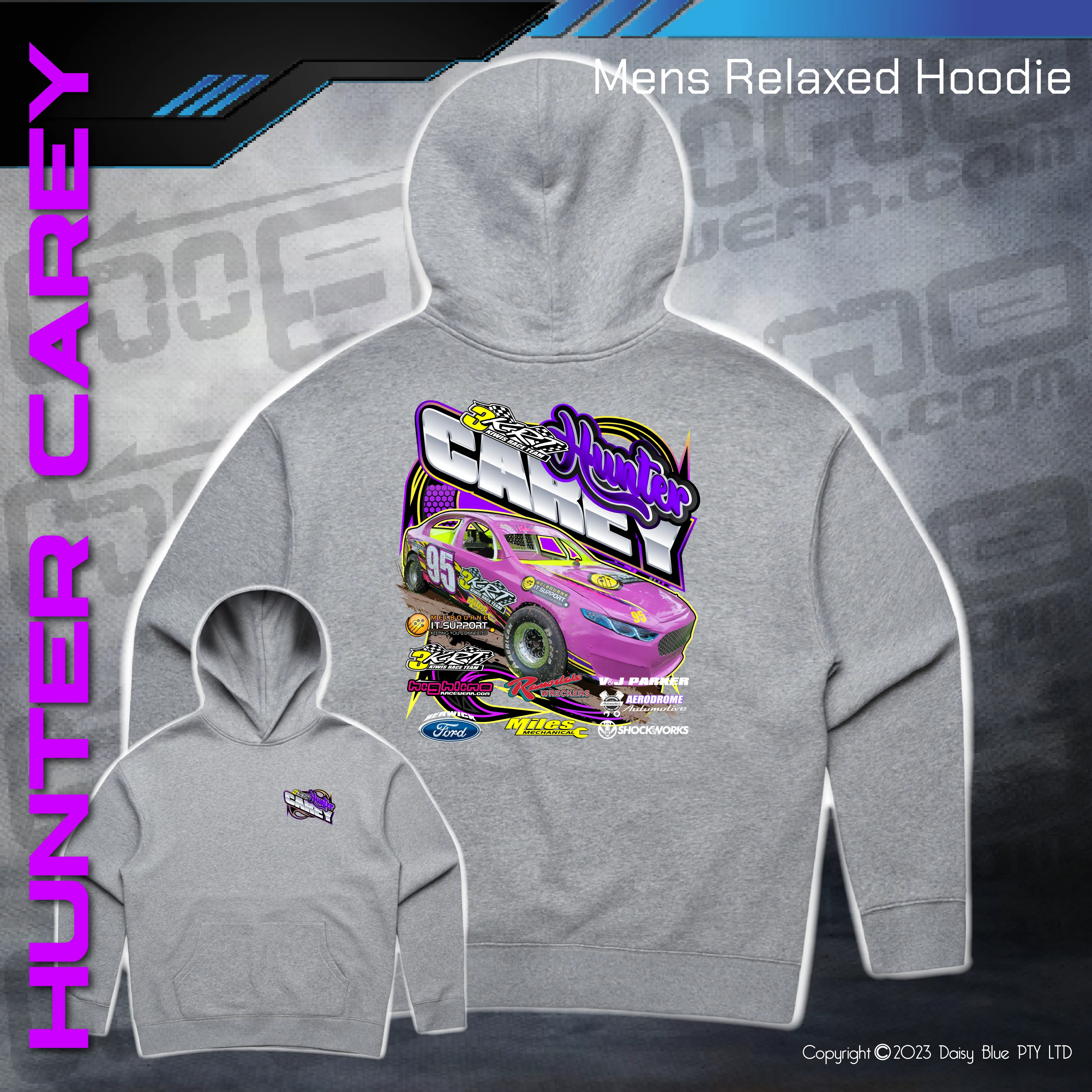 Relaxed Hoodie - Hunter Carey