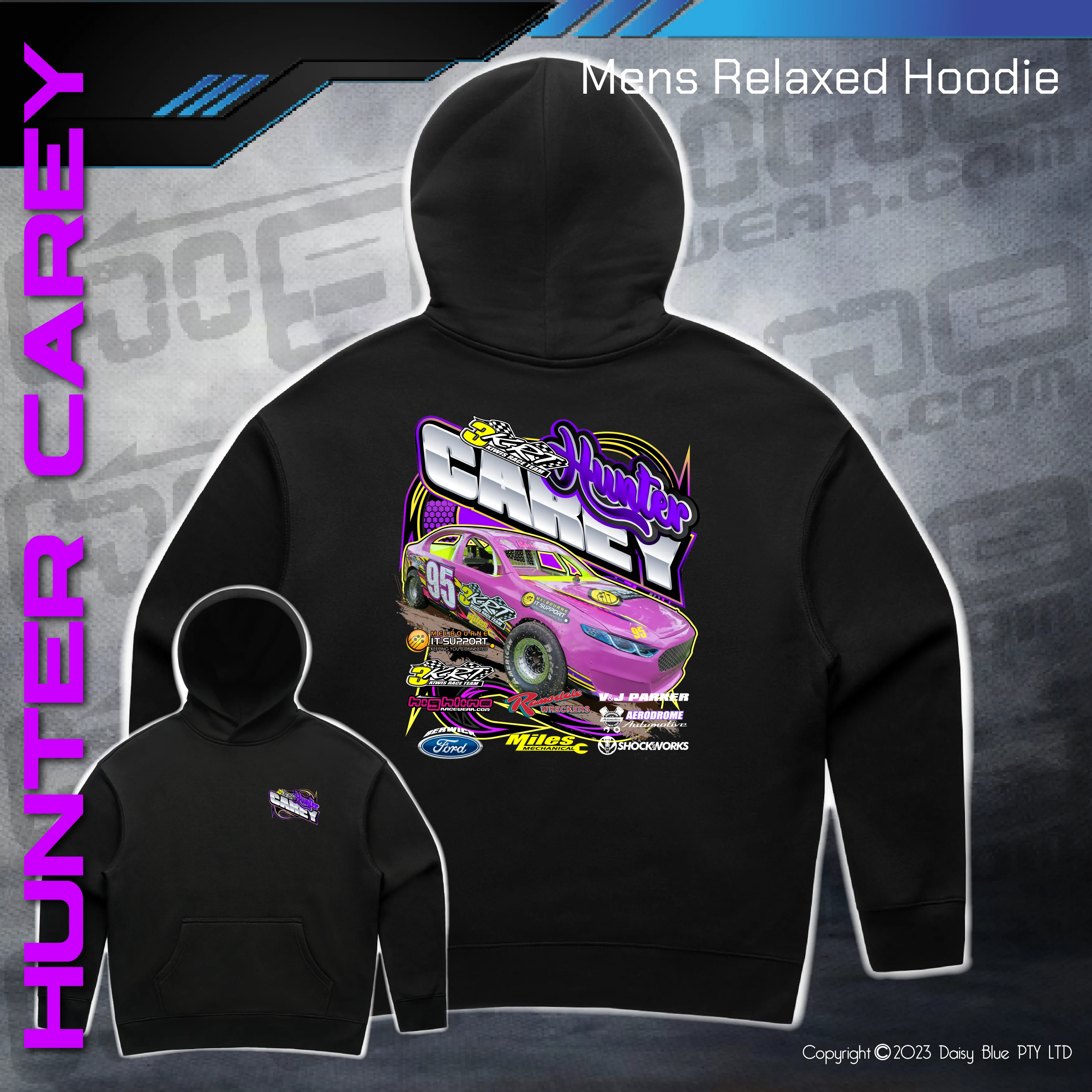 Relaxed Hoodie - Hunter Carey
