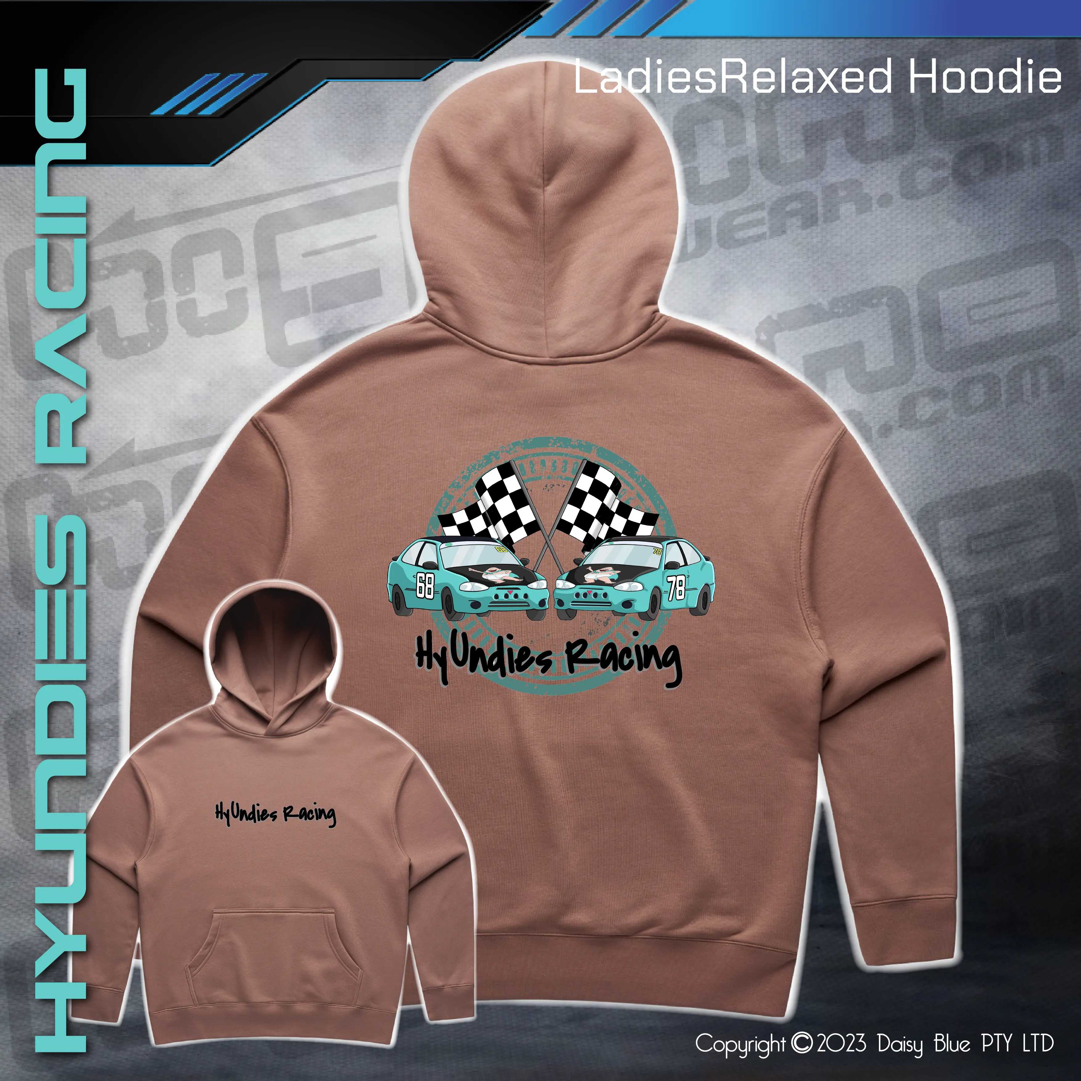Relaxed Hoodie -  Hyundies Racing