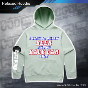 Relaxed Hoodie - Infield RACE CAR SH*T
