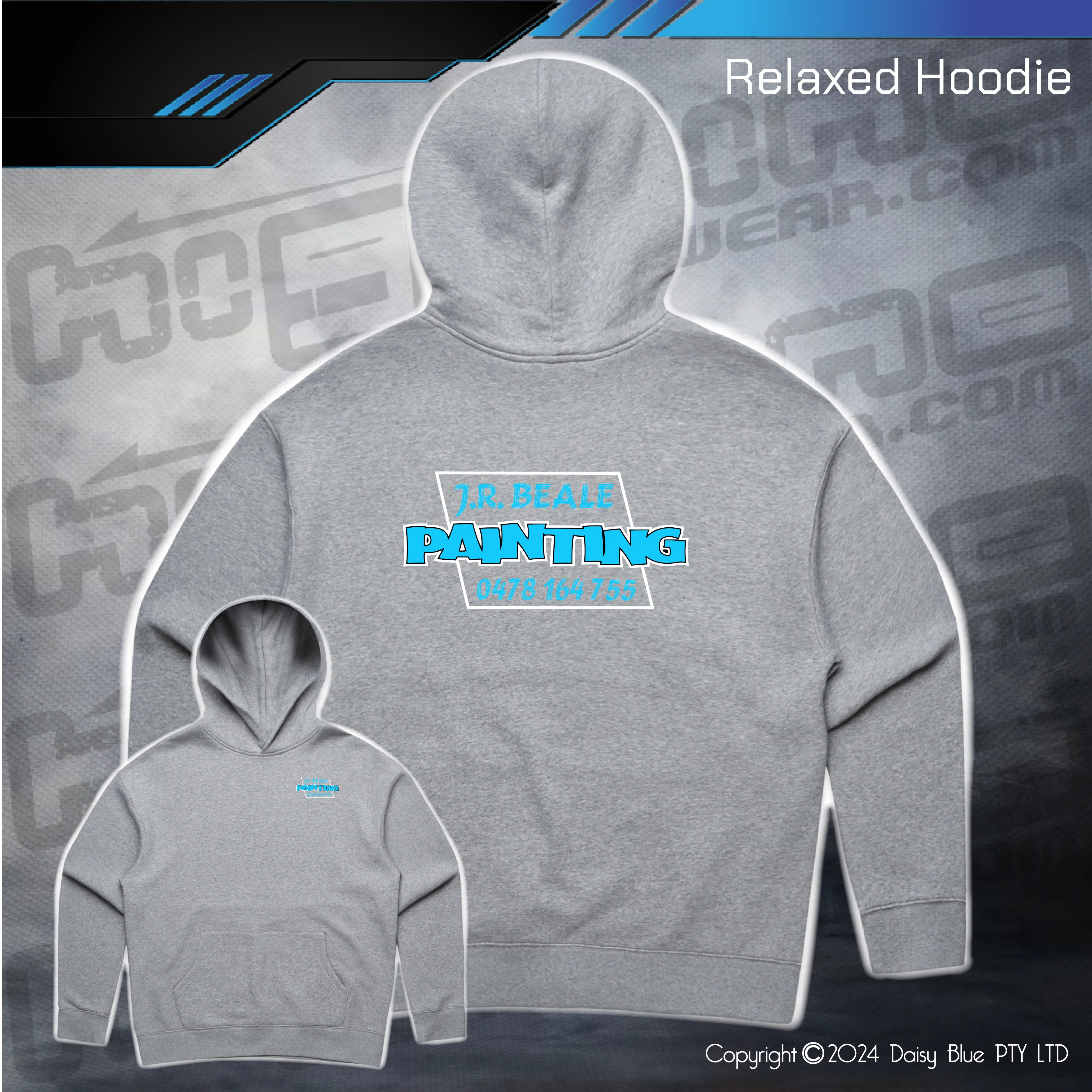 Relaxed Hoodie - J.R. BEALE PAINTING