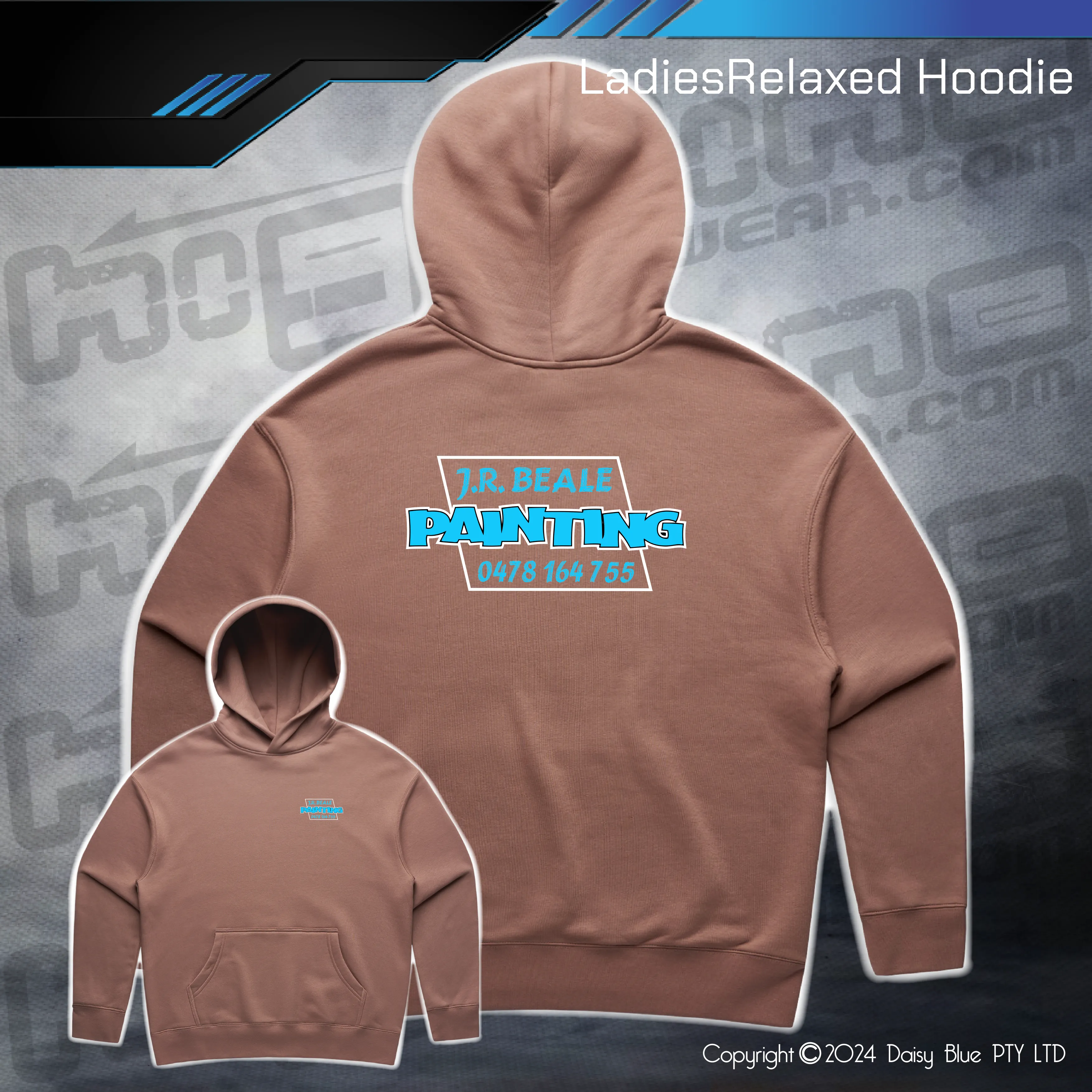 Relaxed Hoodie - J.R. BEALE PAINTING
