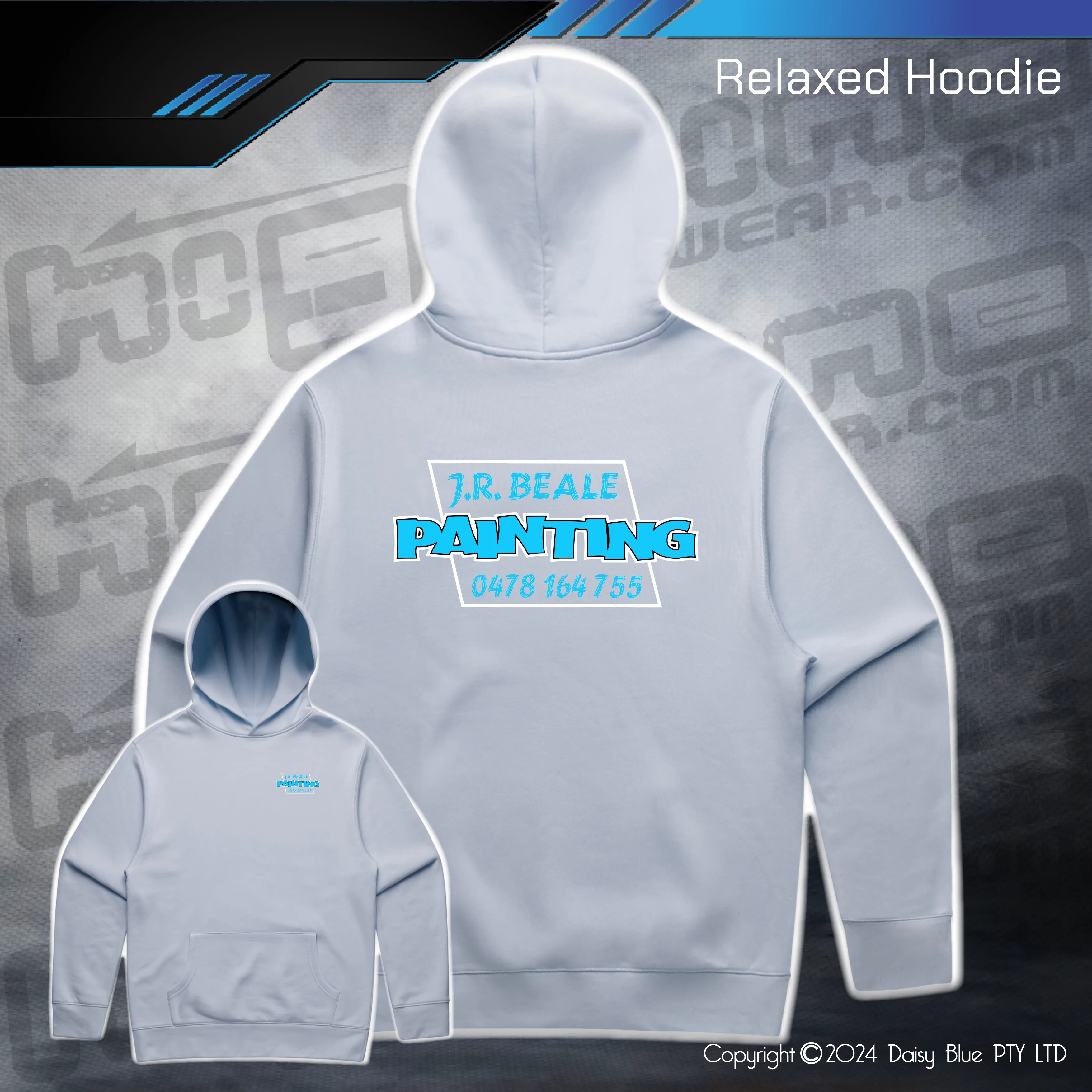 Relaxed Hoodie - J.R. BEALE PAINTING