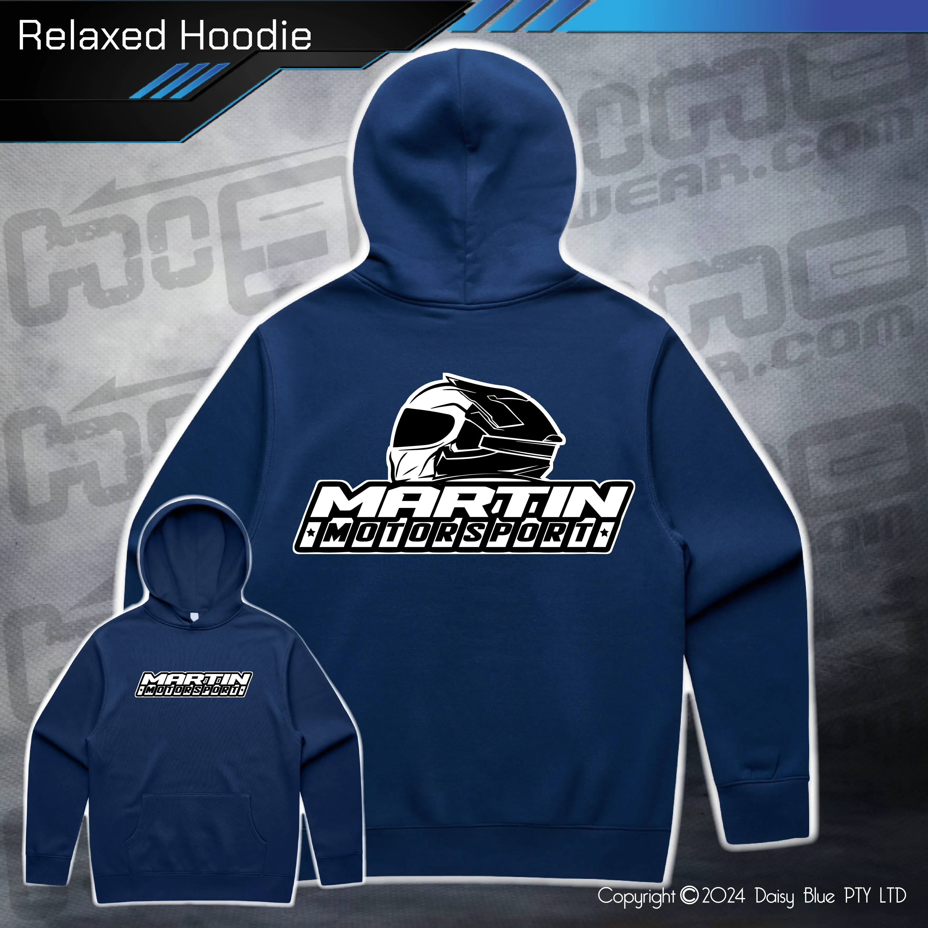 Relaxed Hoodie - Martin Motorsport 2