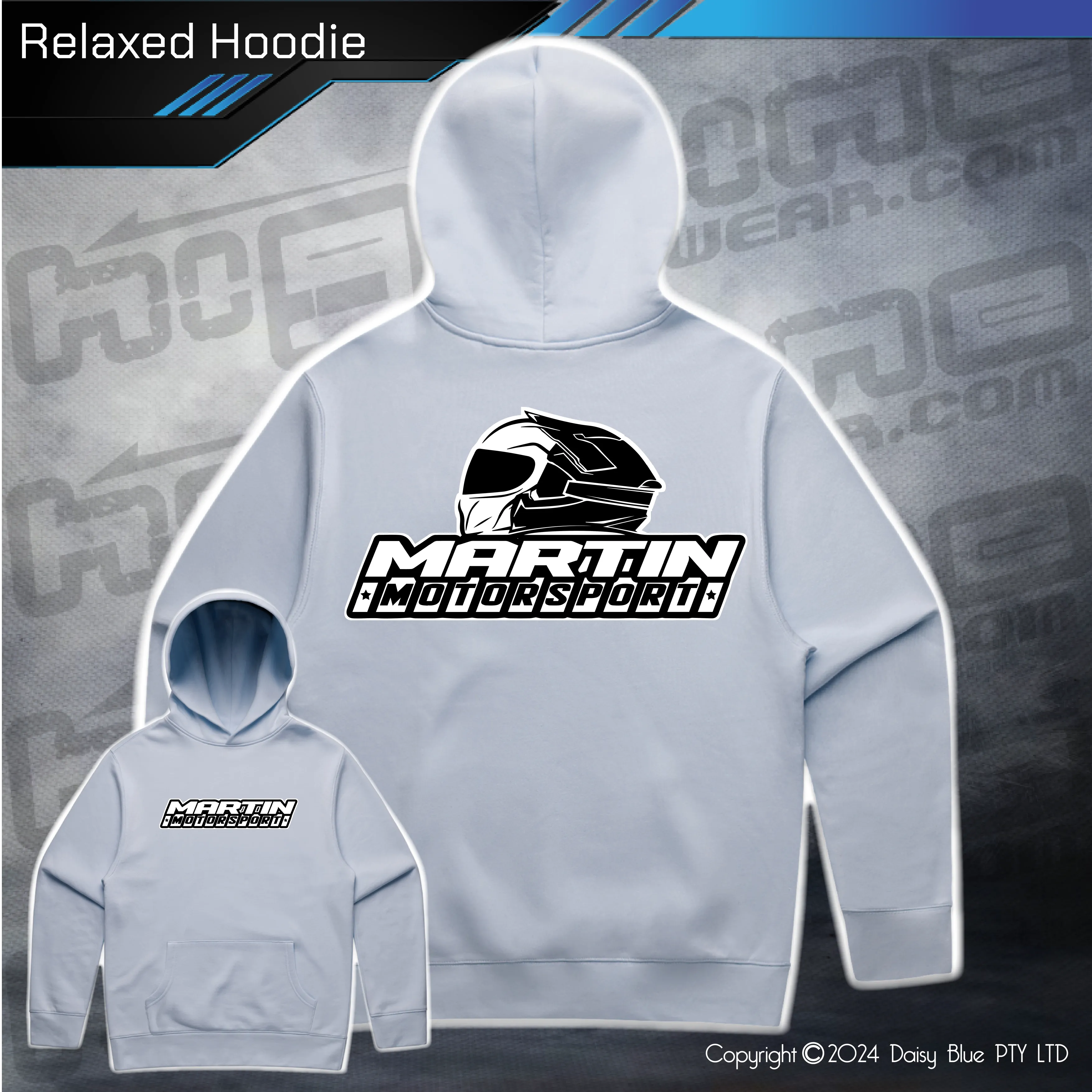 Relaxed Hoodie - Martin Motorsport 2