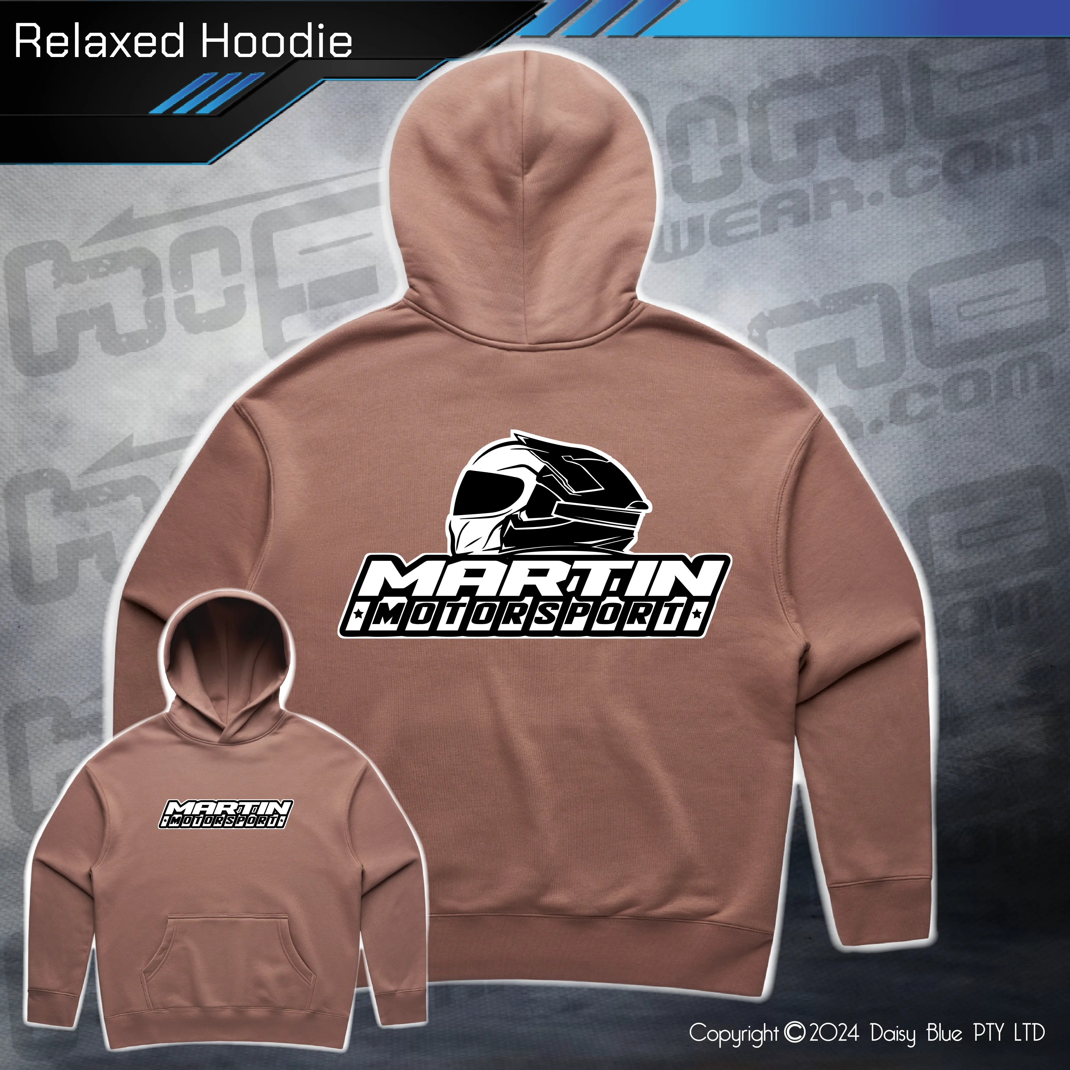 Relaxed Hoodie - Martin Motorsport 2