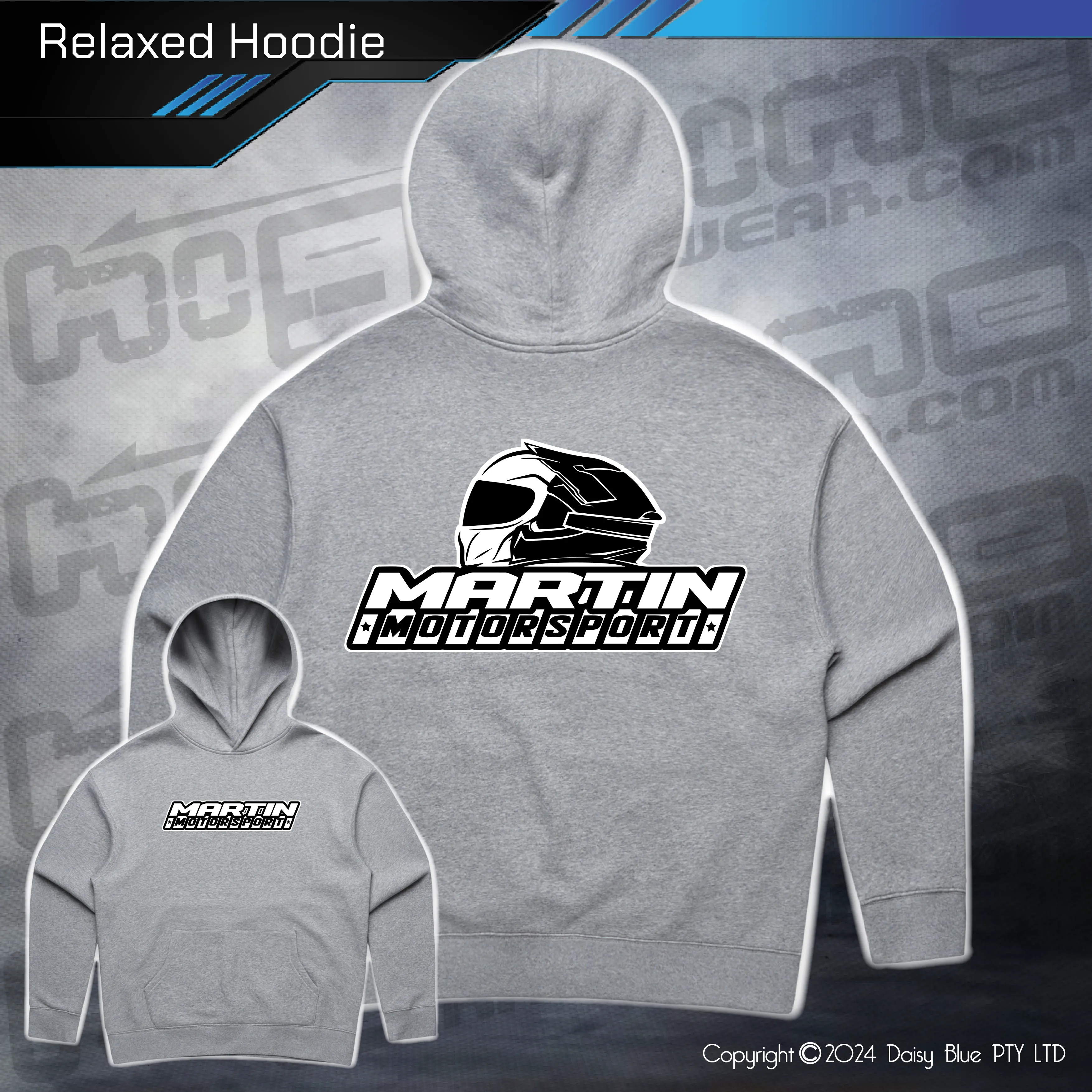 Relaxed Hoodie - Martin Motorsport 2