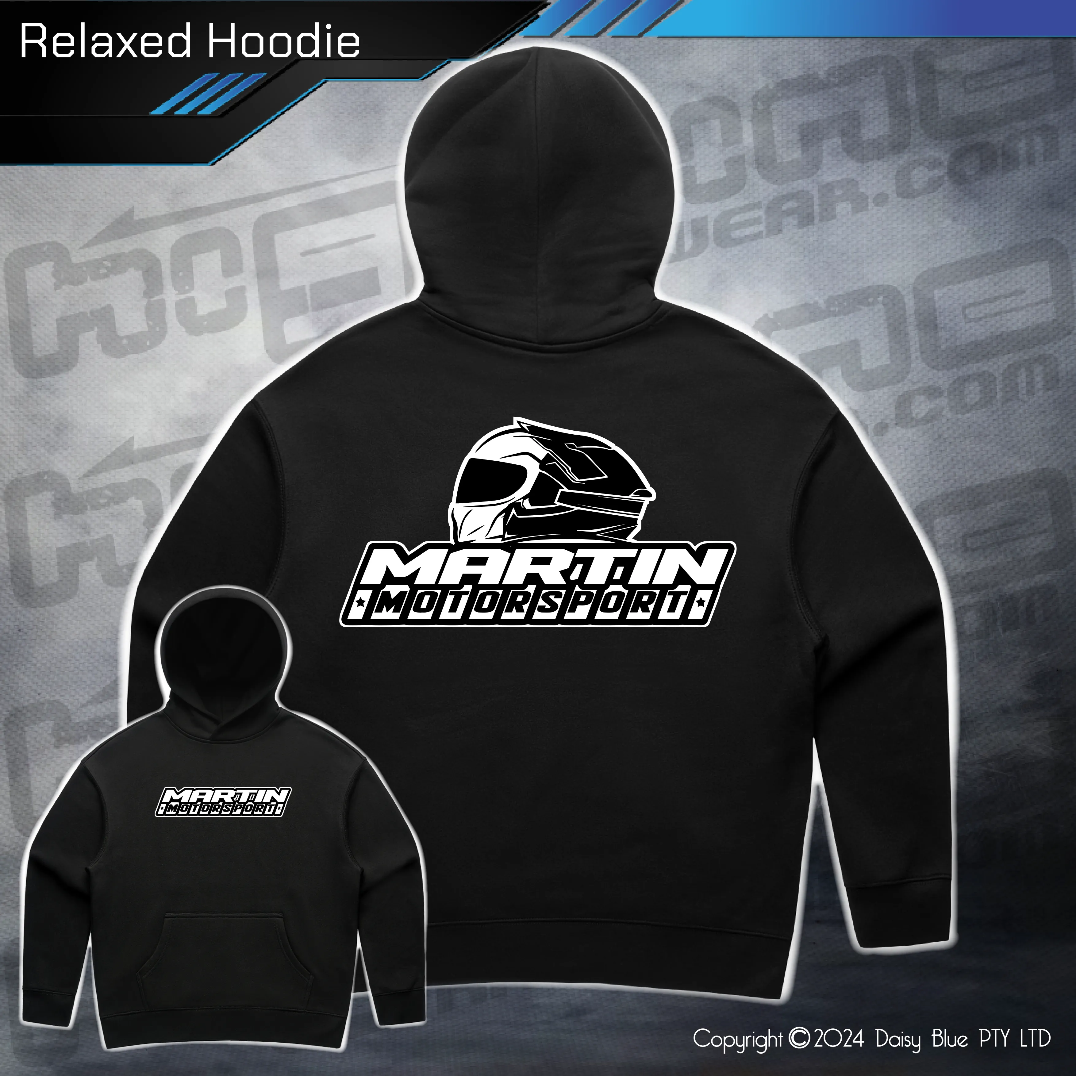 Relaxed Hoodie - Martin Motorsport 2
