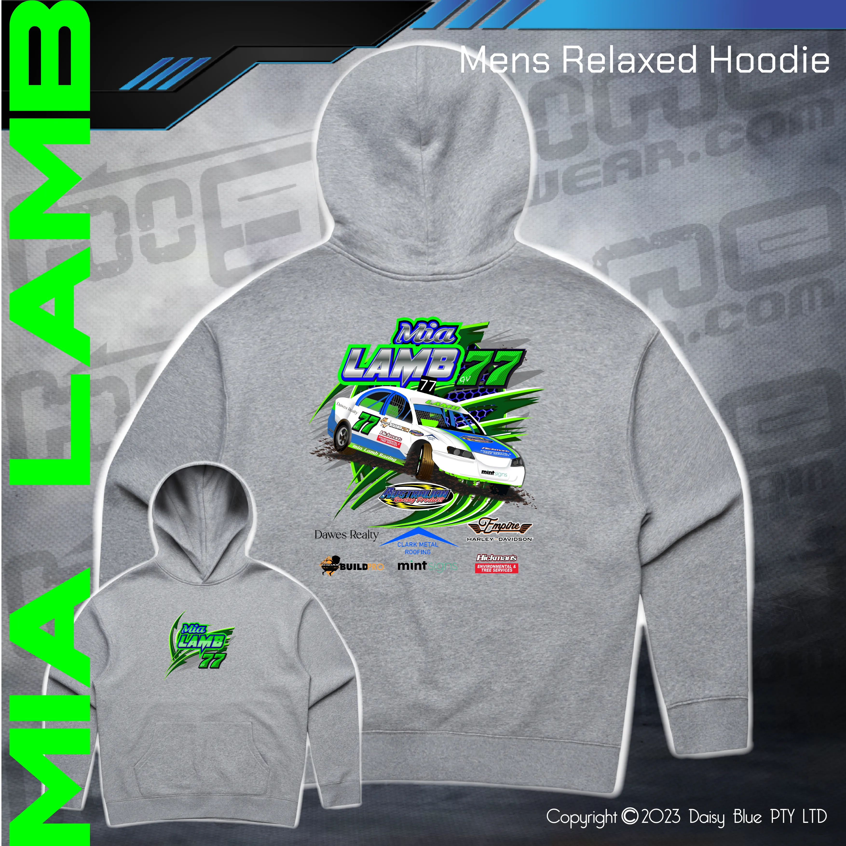 Relaxed Hoodie - Mia Lamb