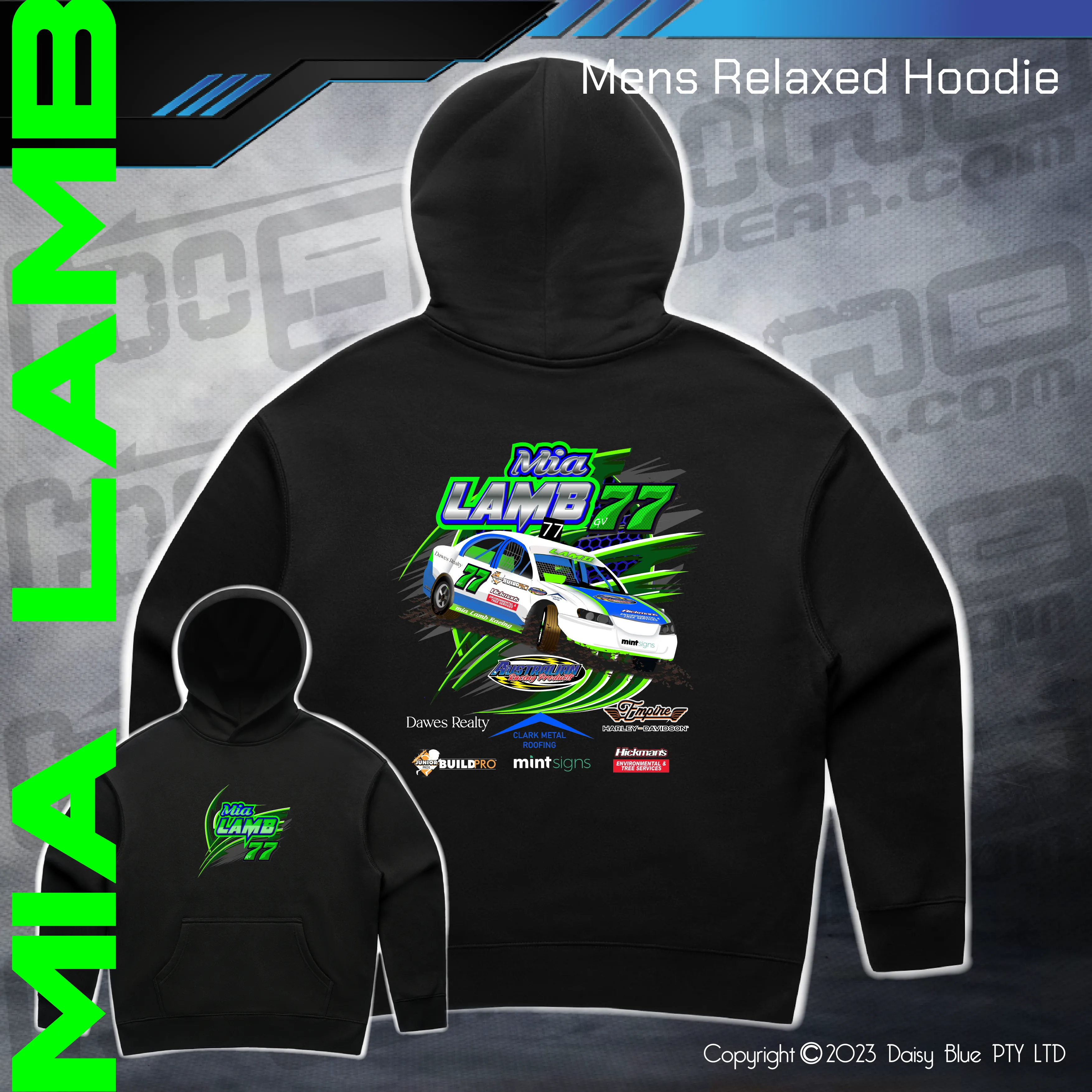 Relaxed Hoodie - Mia Lamb