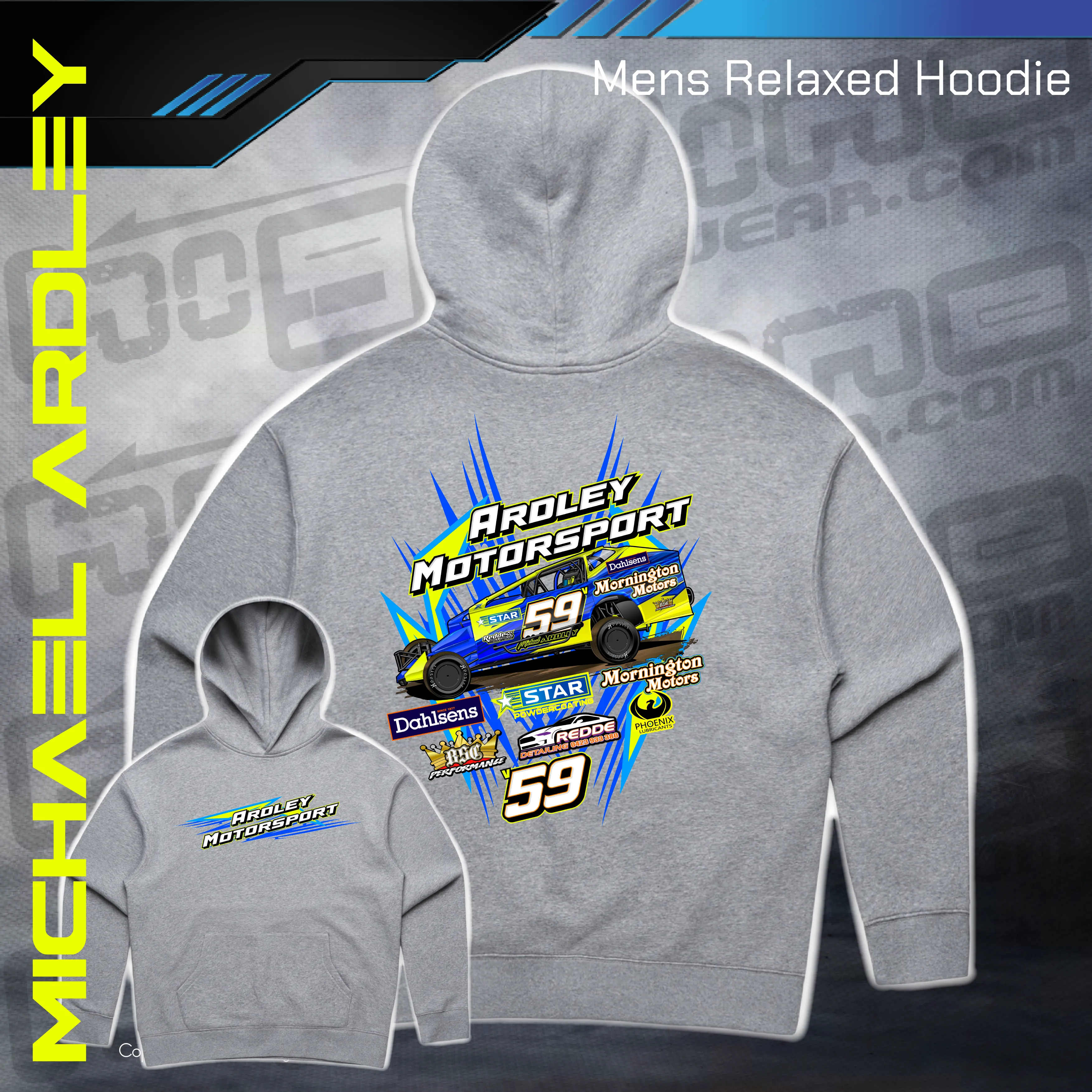 Relaxed Hoodie -  Mick Ardley