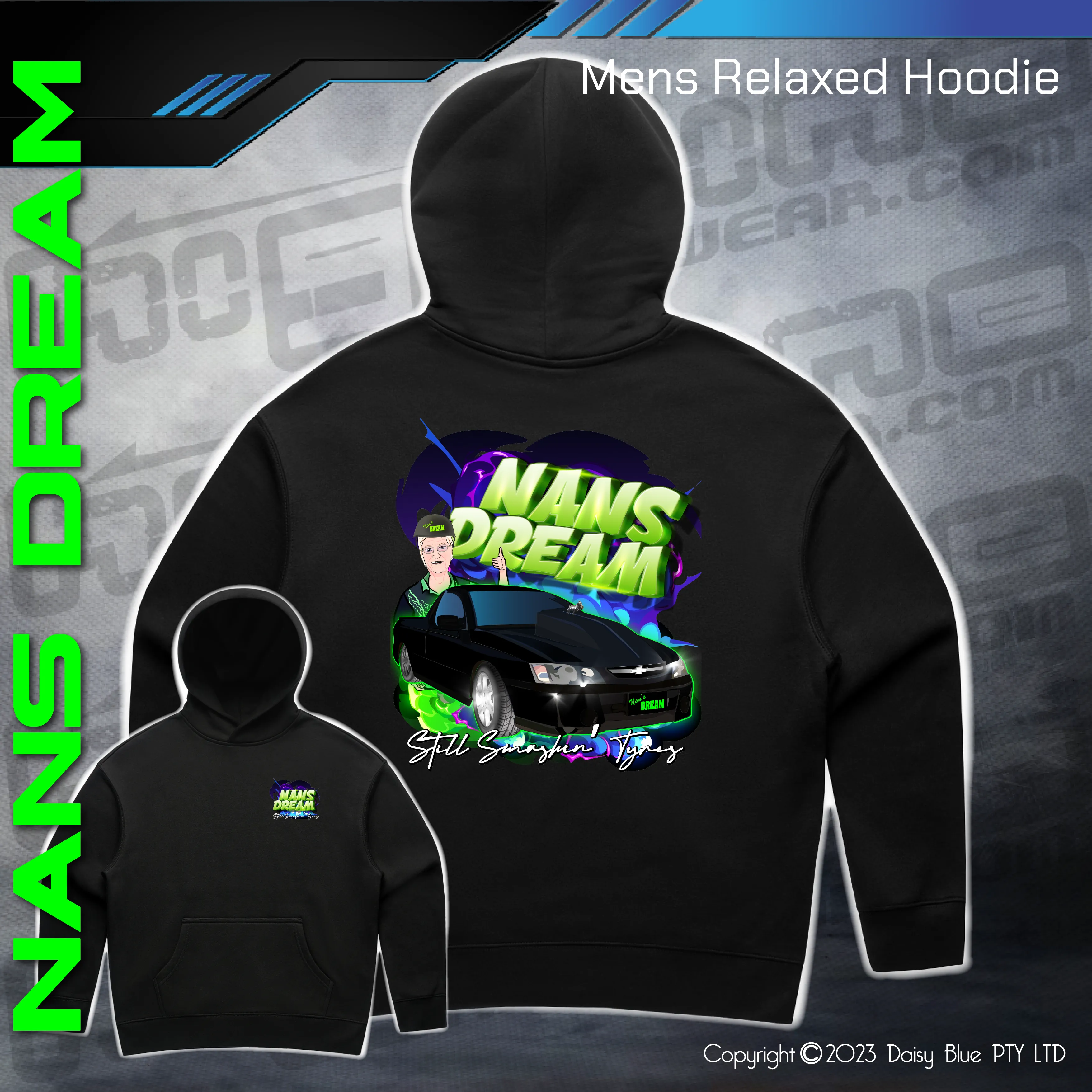 Relaxed Hoodie -  Nans Dream