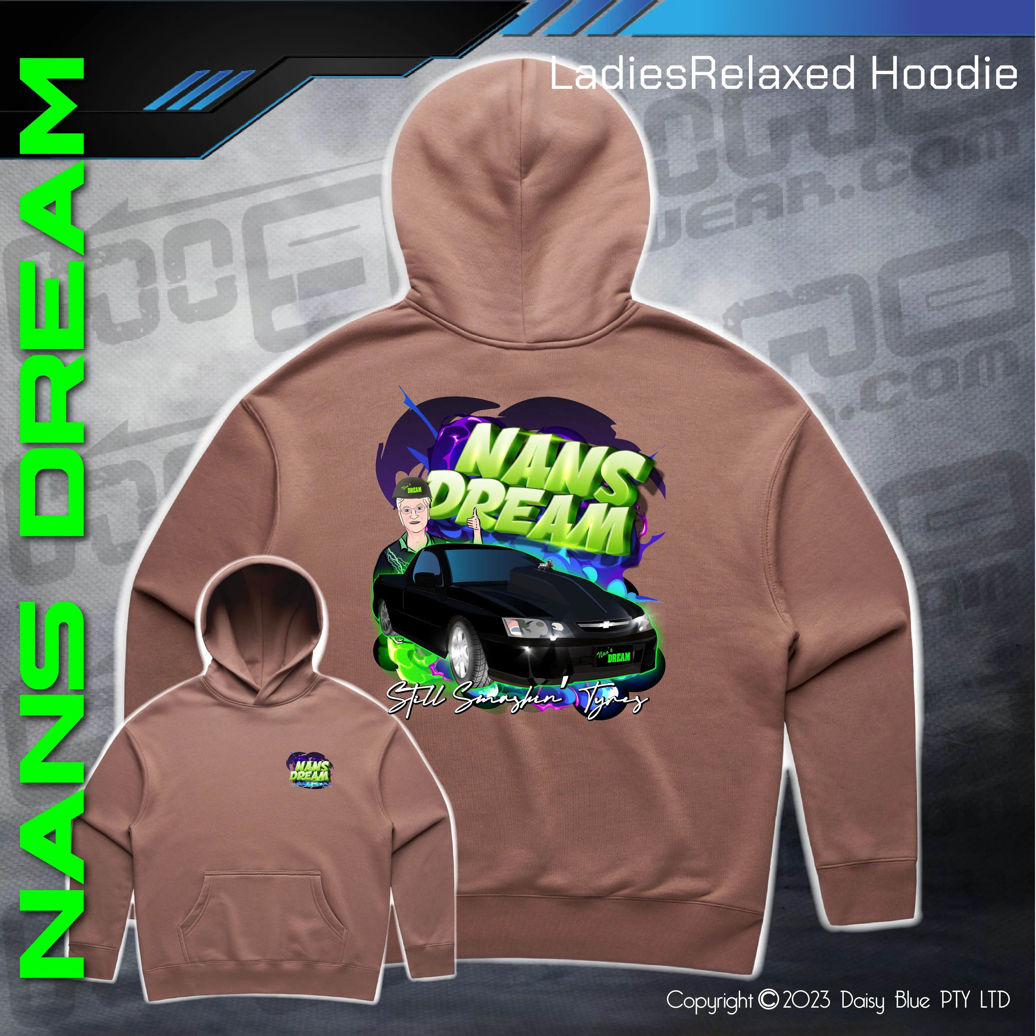 Relaxed Hoodie -  Nans Dream