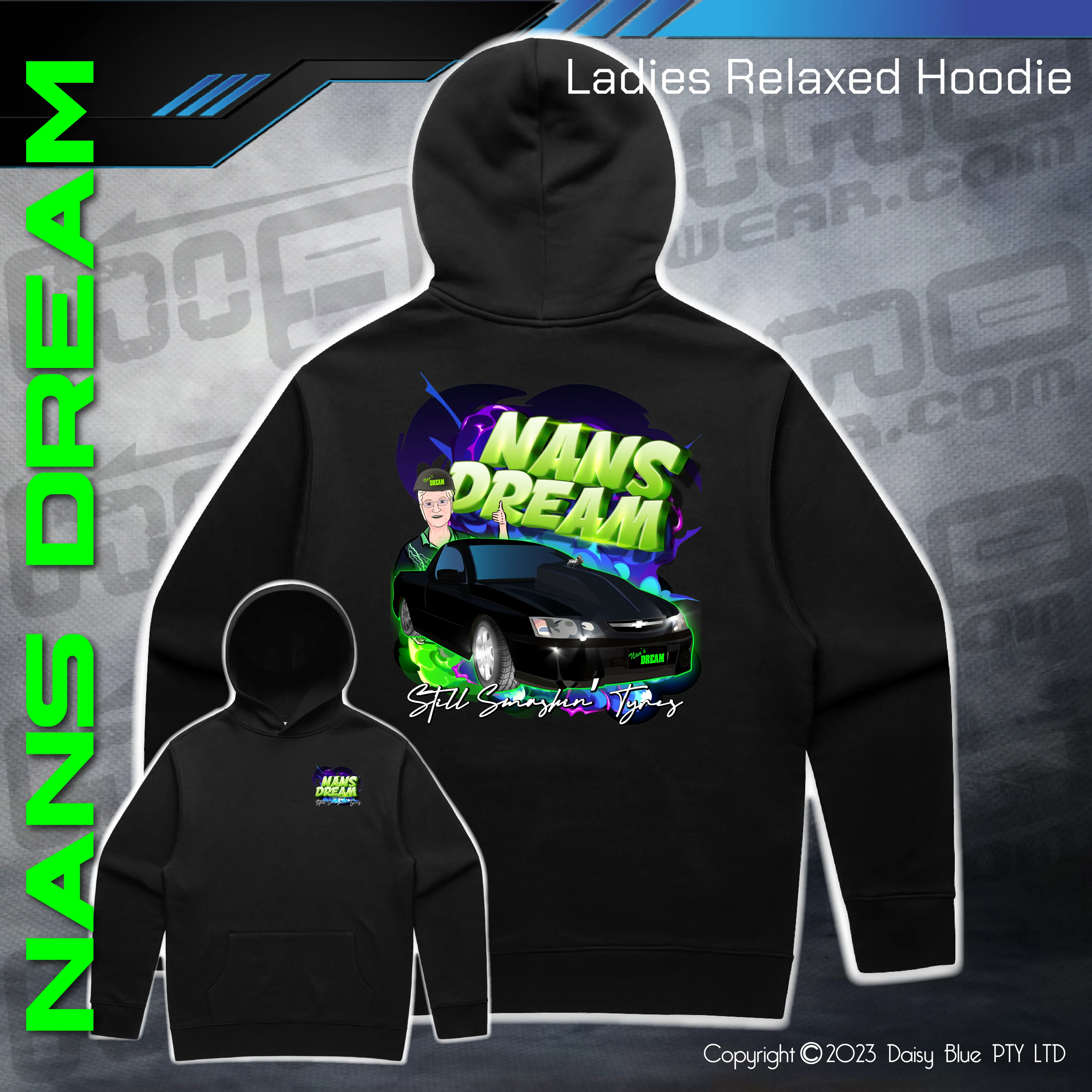 Relaxed Hoodie -  Nans Dream