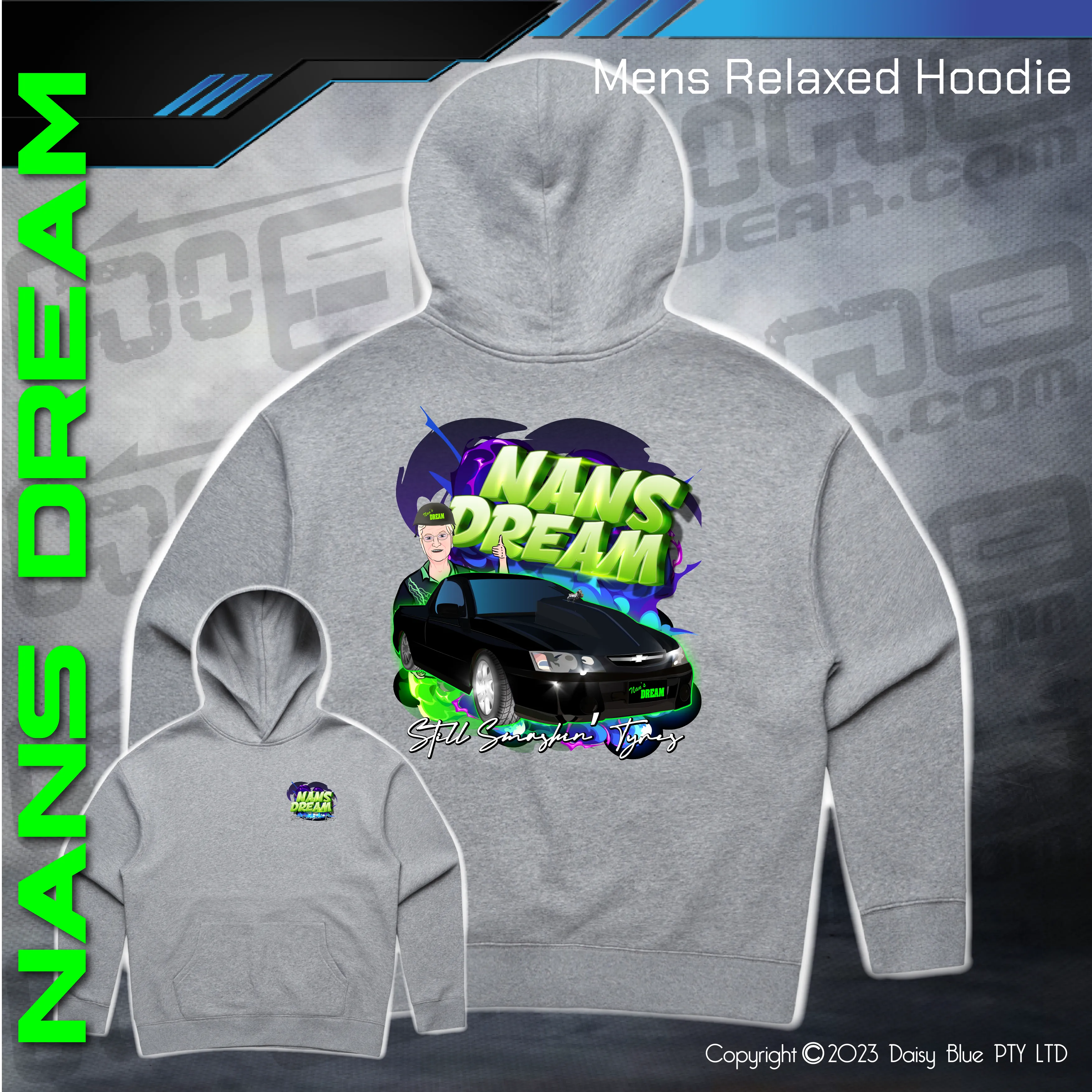 Relaxed Hoodie -  Nans Dream