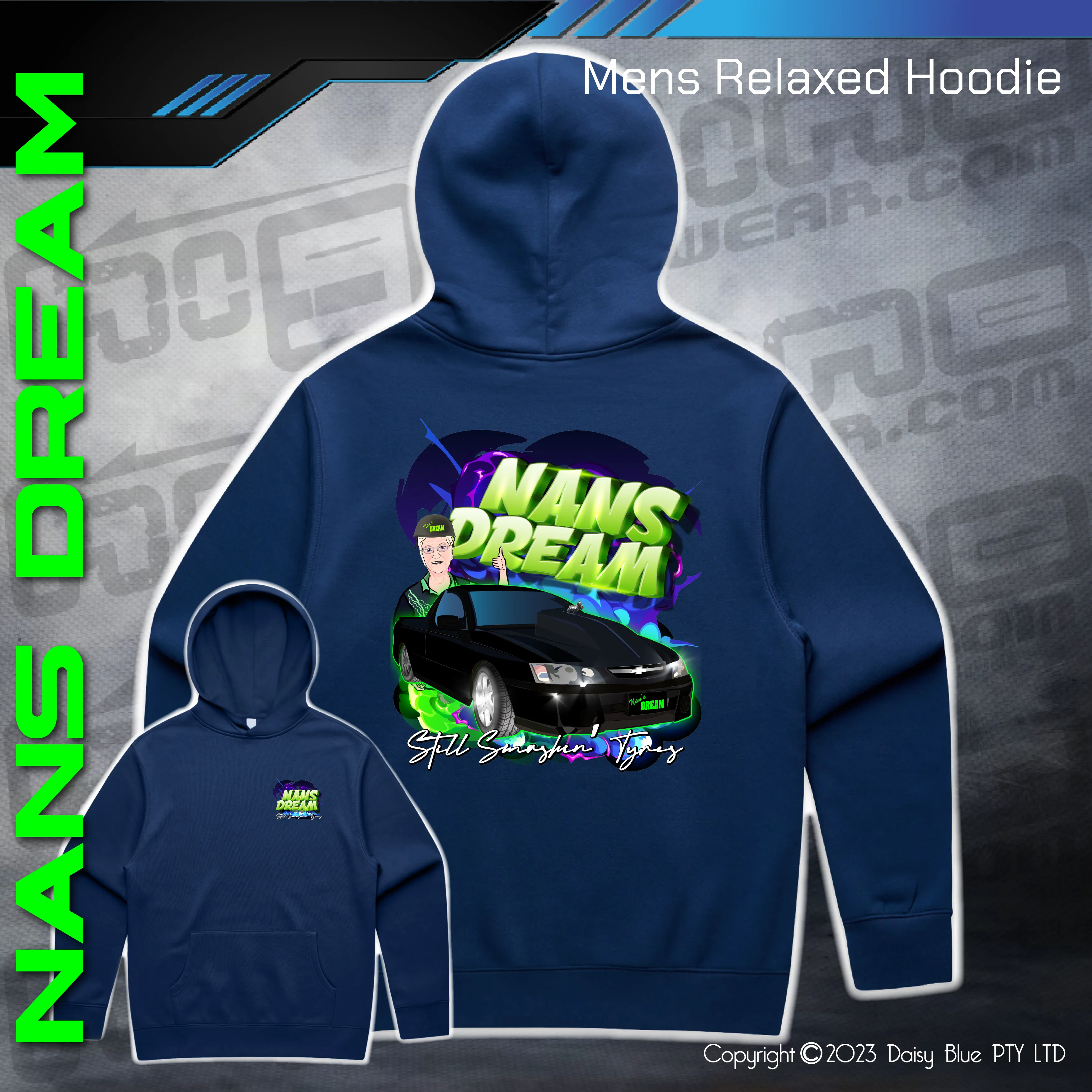 Relaxed Hoodie -  Nans Dream