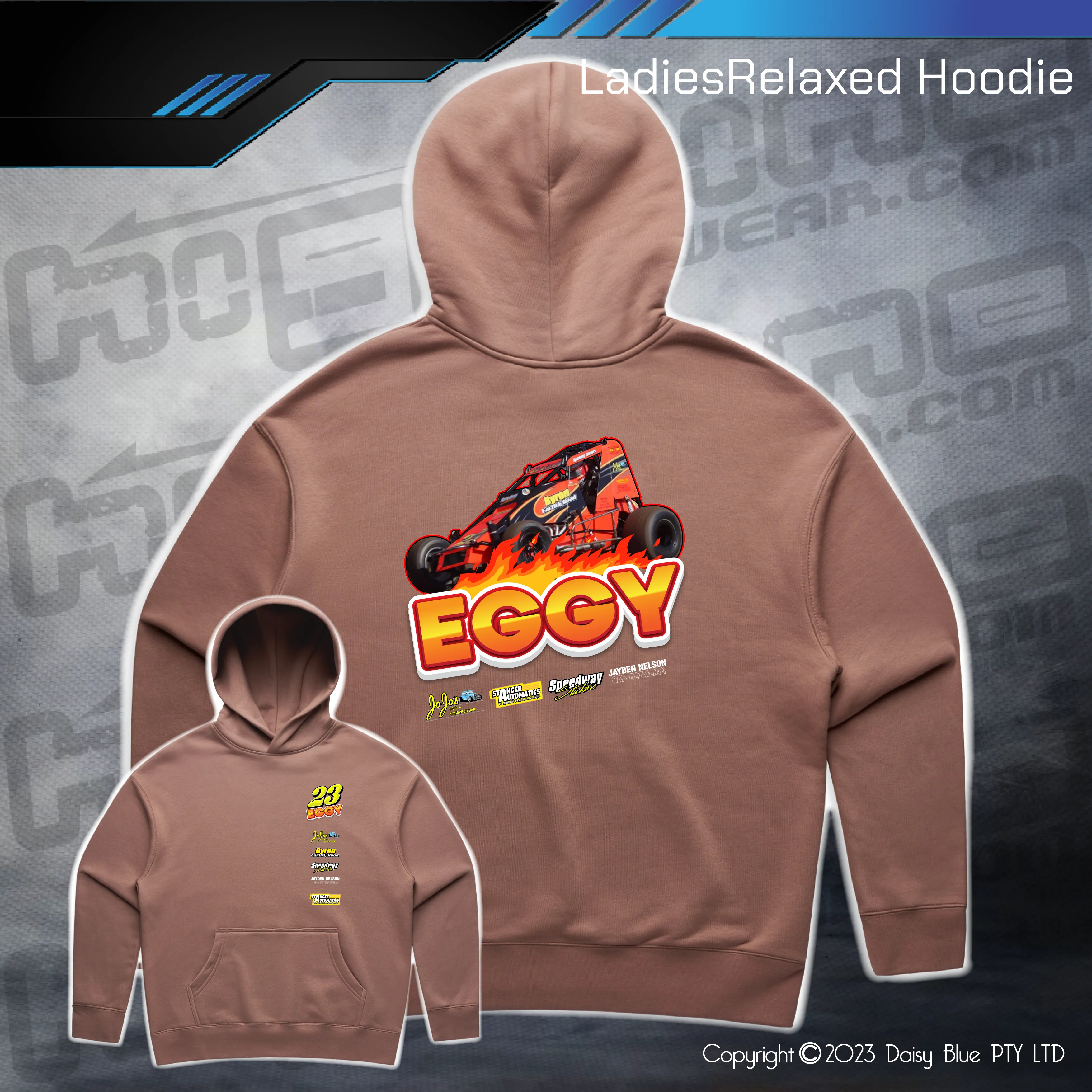 Relaxed Hoodie - Ray 'Eggy' Eggins