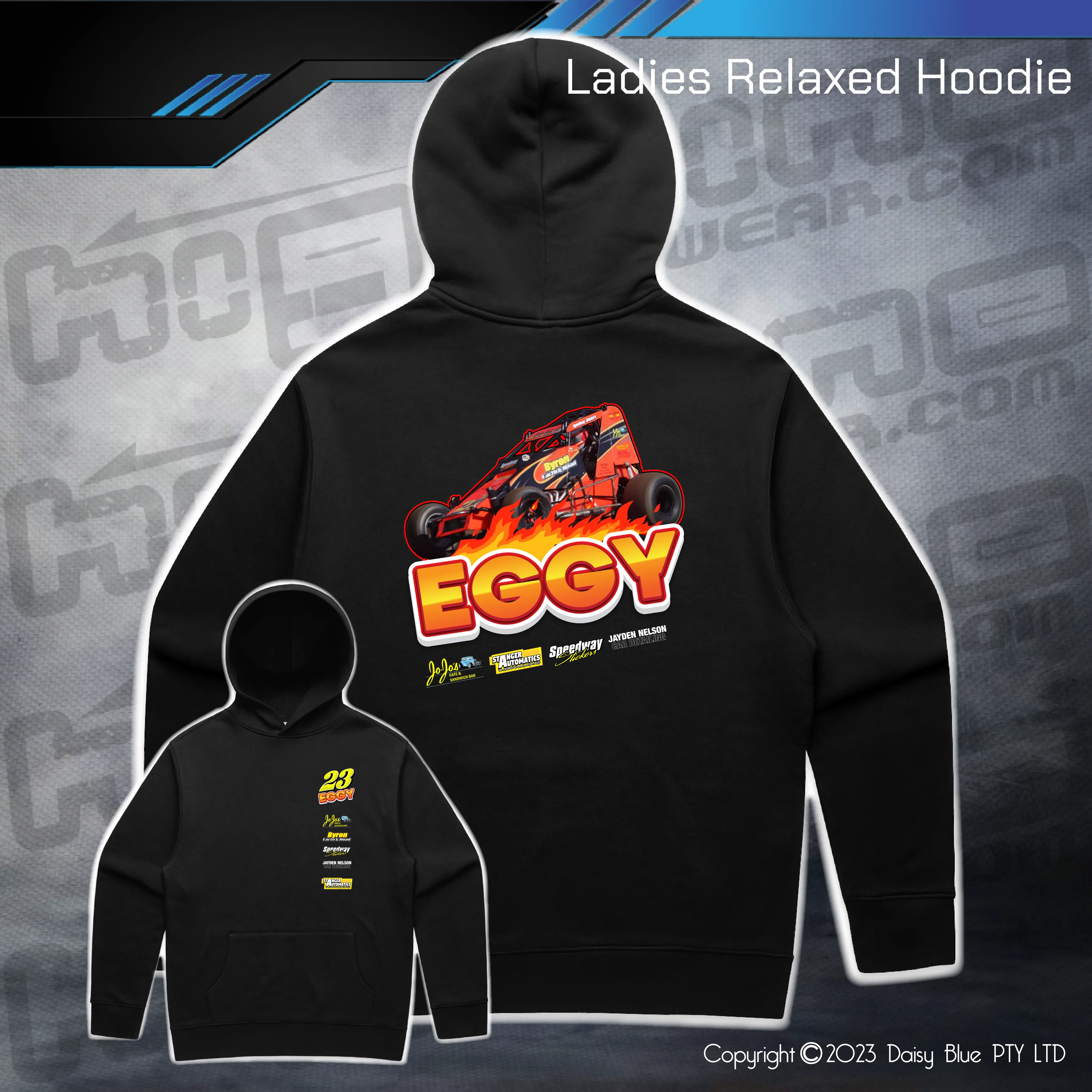 Relaxed Hoodie - Ray 'Eggy' Eggins