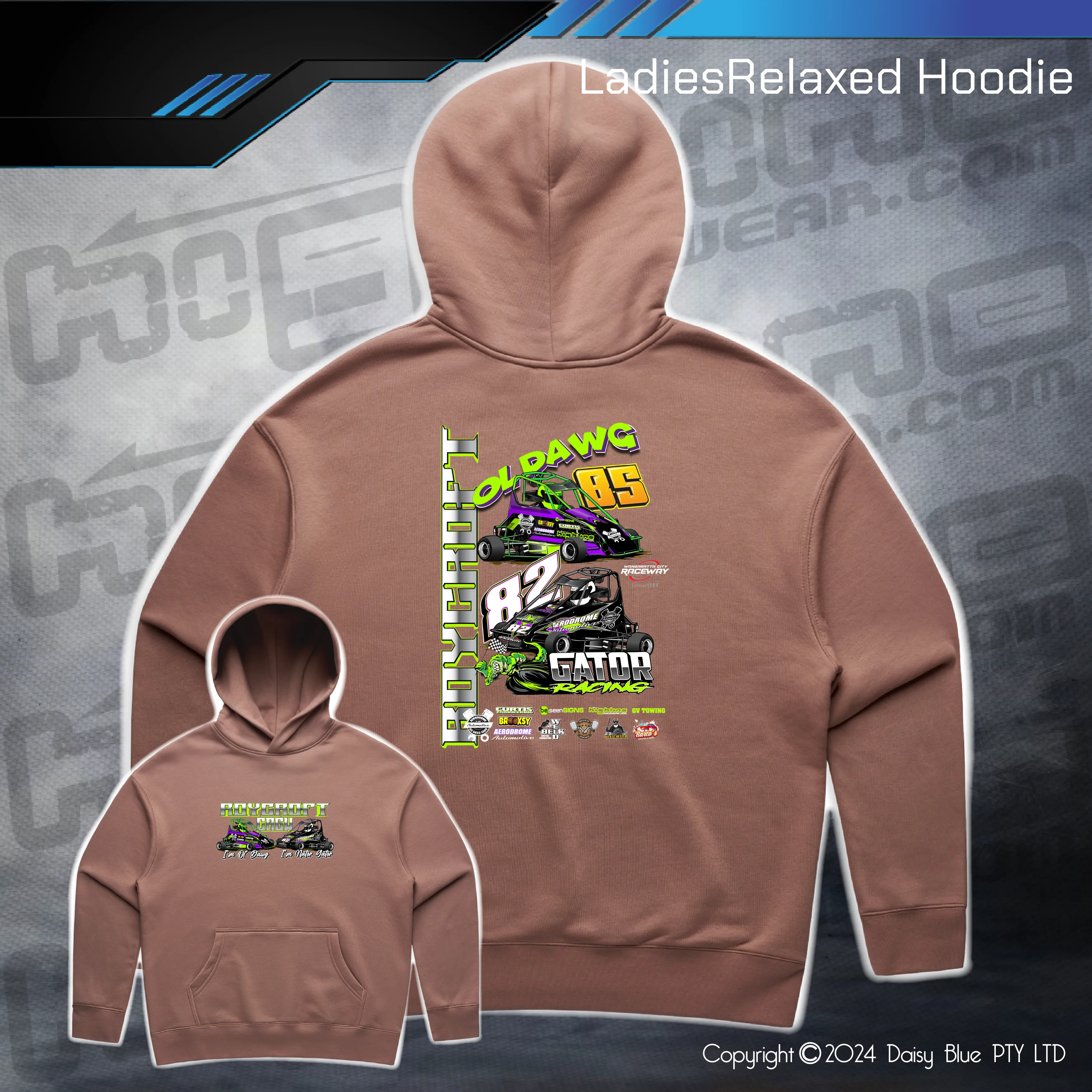 Relaxed Hoodie - Roycroft Brothers