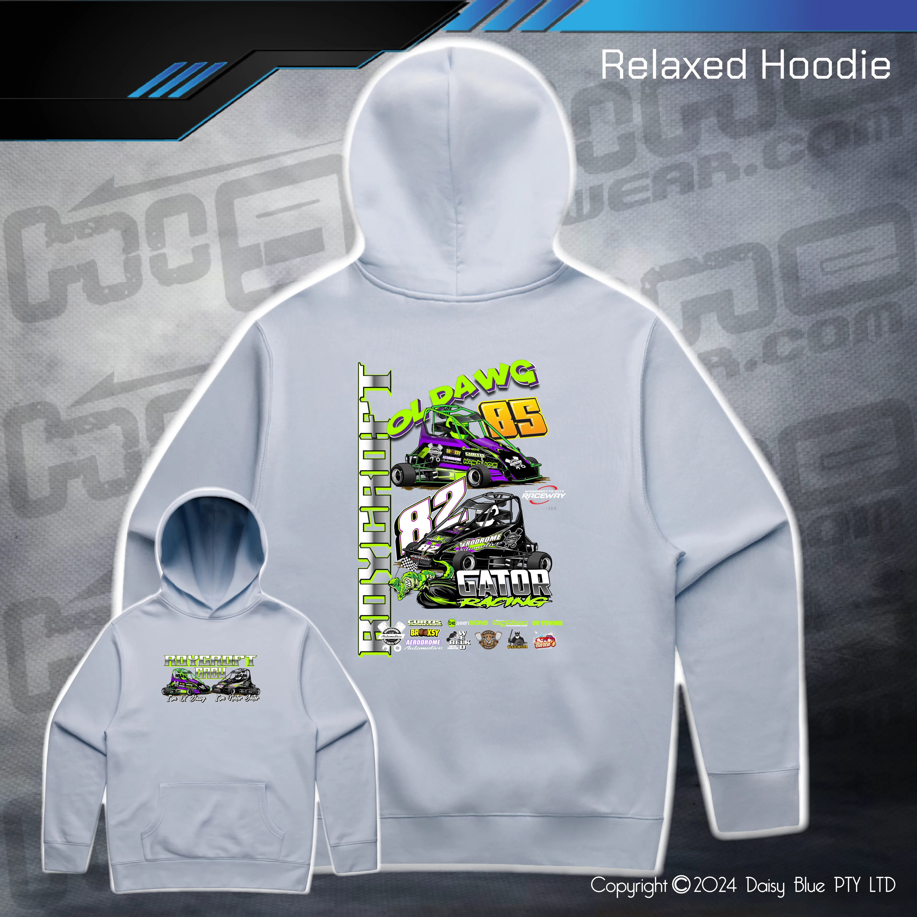 Relaxed Hoodie - Roycroft Brothers
