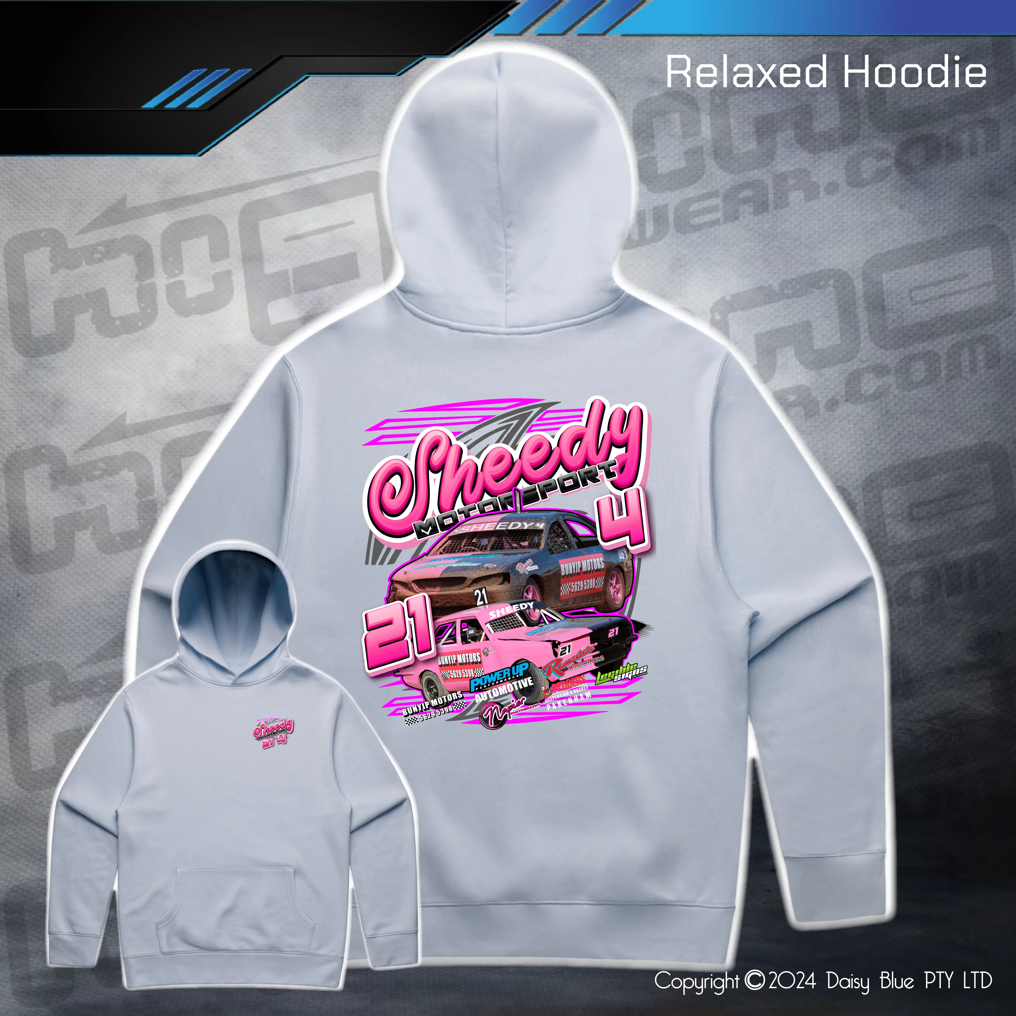 Relaxed Hoodie - Sheedy Motorsport