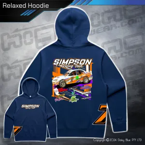 Relaxed Hoodie - Simpson Racing Team