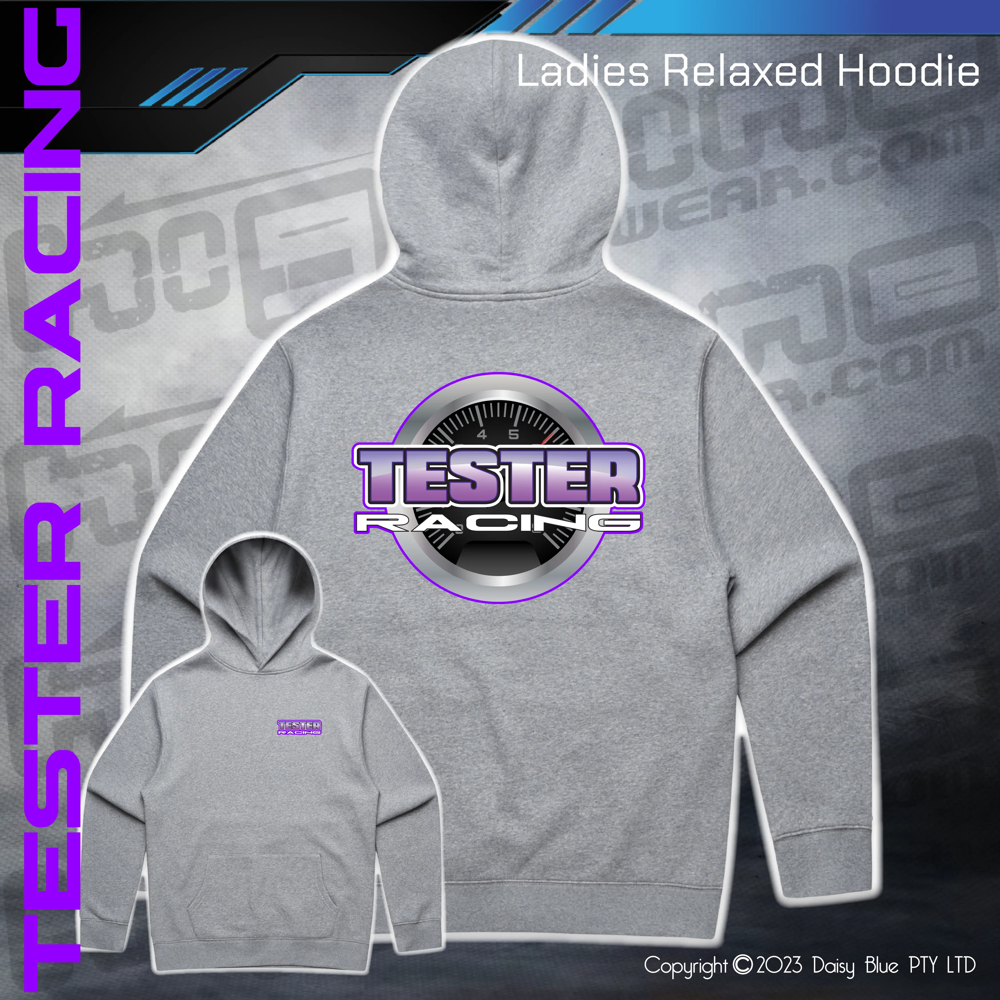 Relaxed Hoodie - Tester Racing