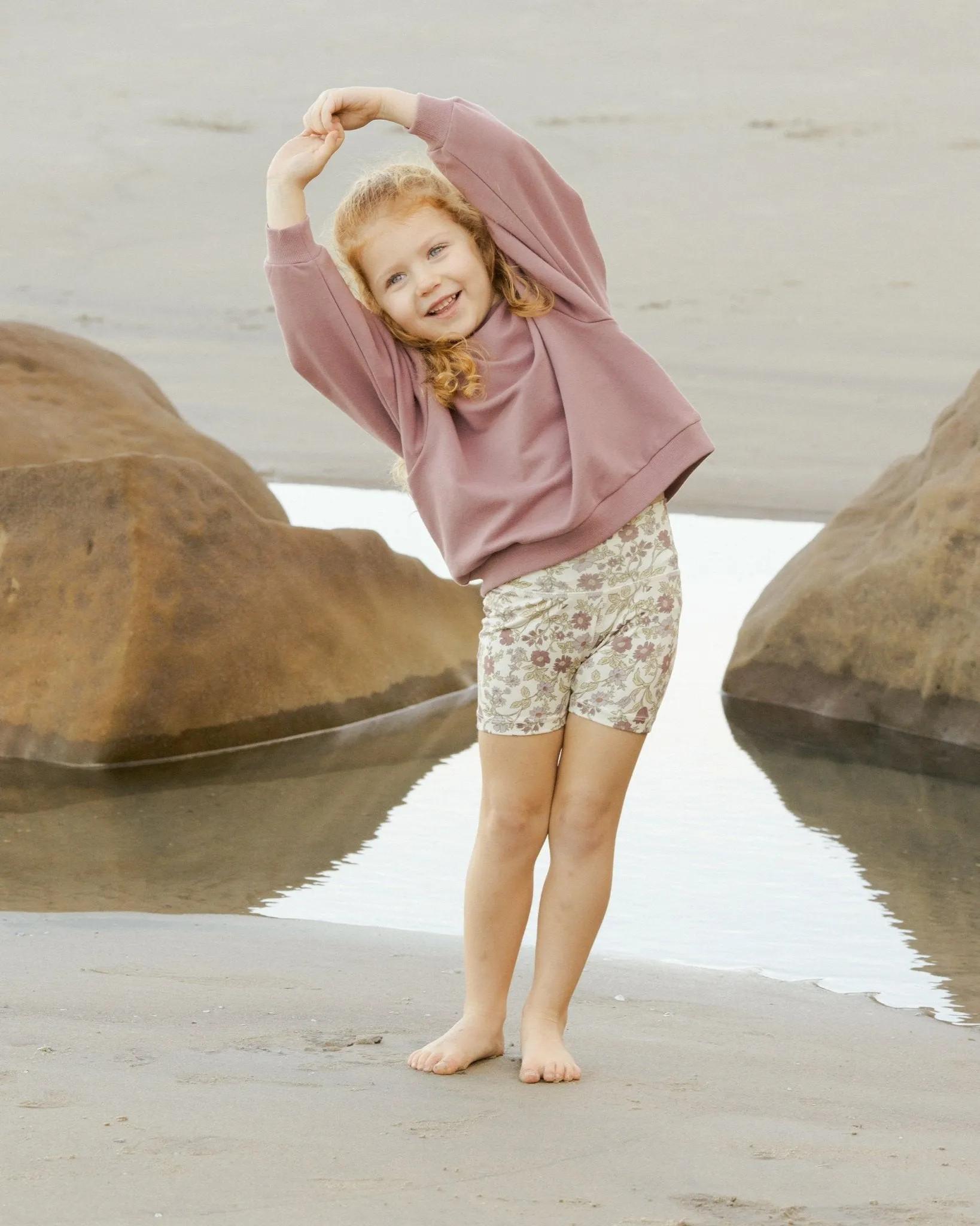 Relaxed Sweatshirt || Mulberry