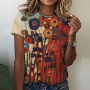 Retro floral shirt by Camila