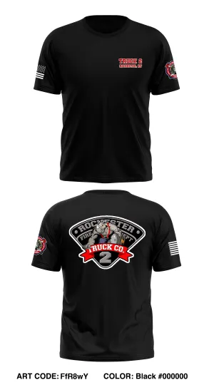 RFD Truck 2 Store 1 Core Men's SS Performance Tee - FfR8wY