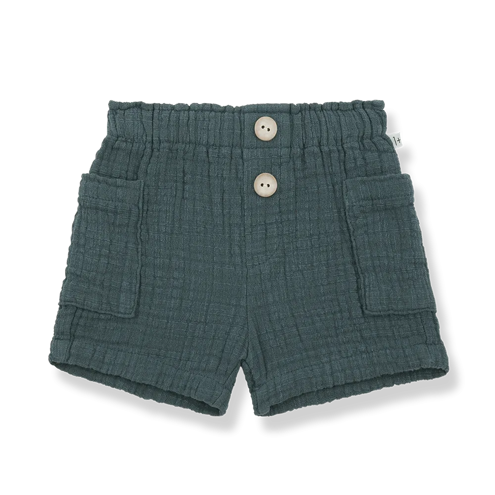 Ricky Petroleum Gauze Short