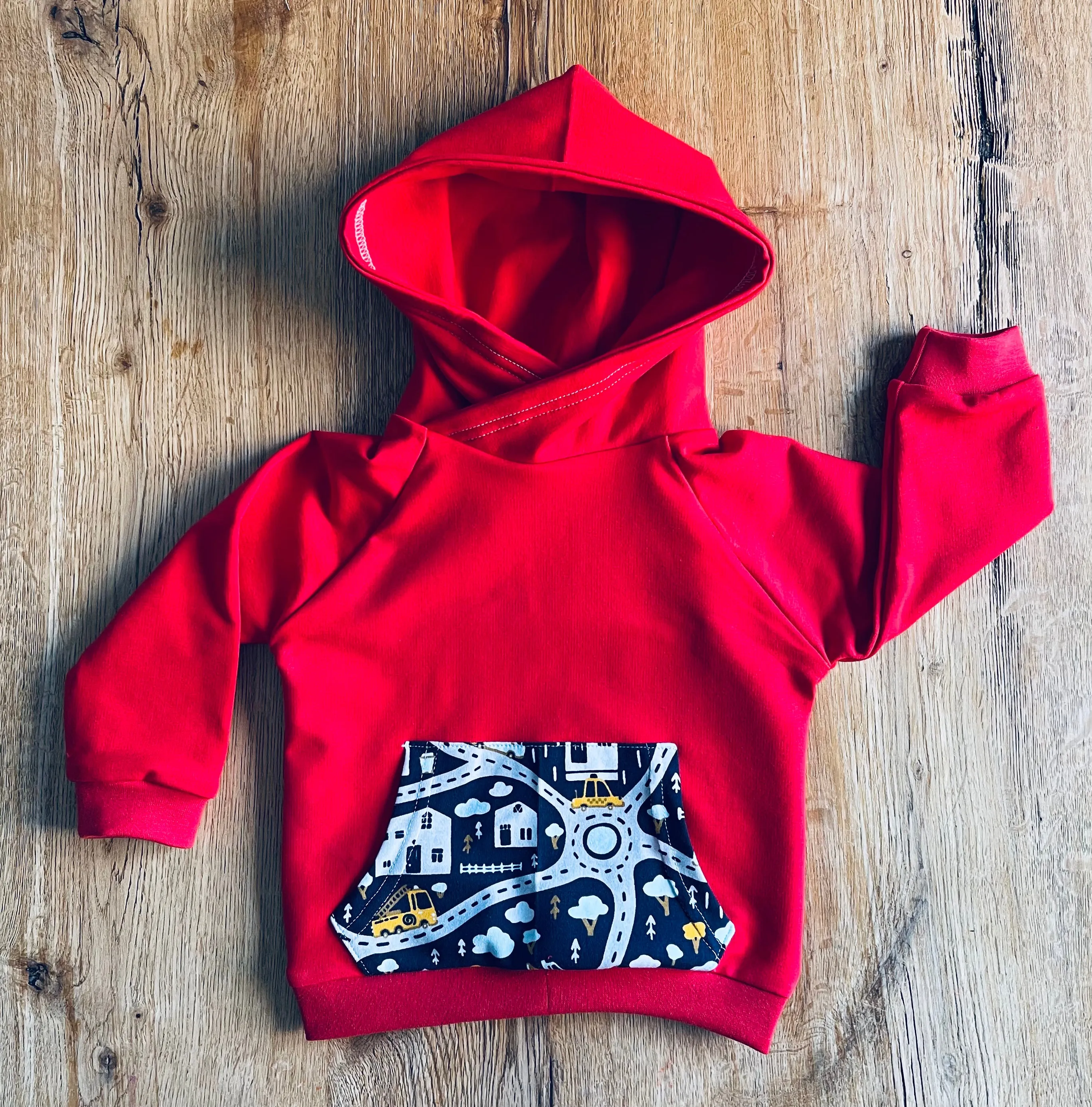 Road Map Hoodie - 6/12 Months