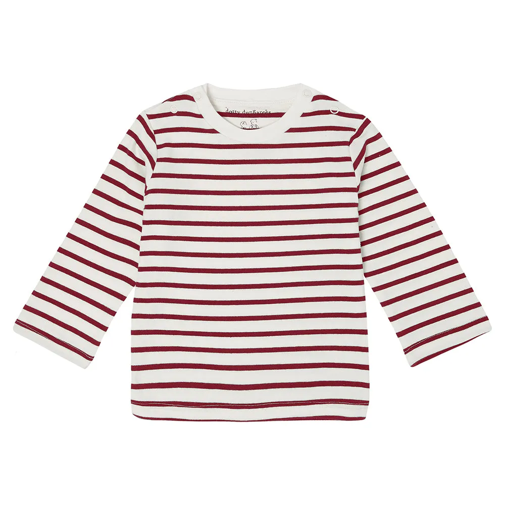 Robin Red Breton Stripe Top