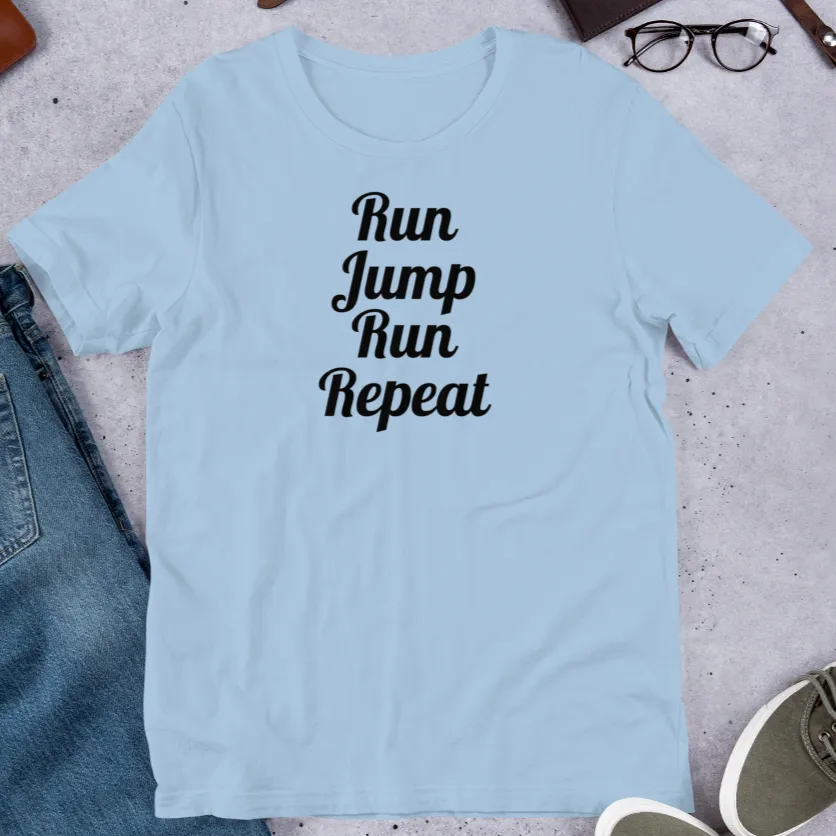 Run/Repeat Agility T-Shirts - Light